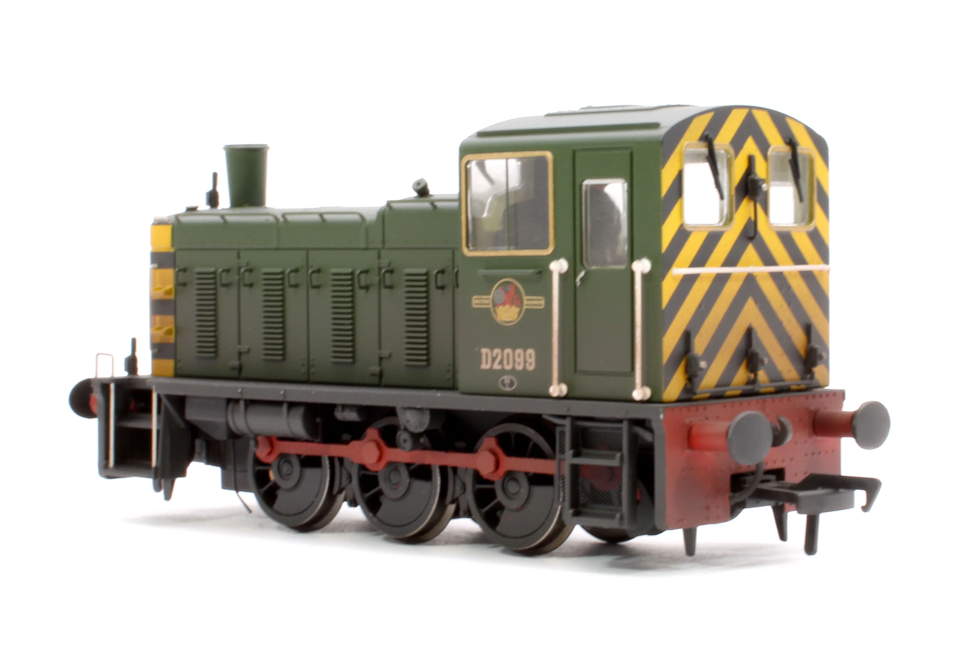 31-364B Class 03 D2099 BR Green (Wasp Stripes) Diesel Locomotive - Weathered - Image 2