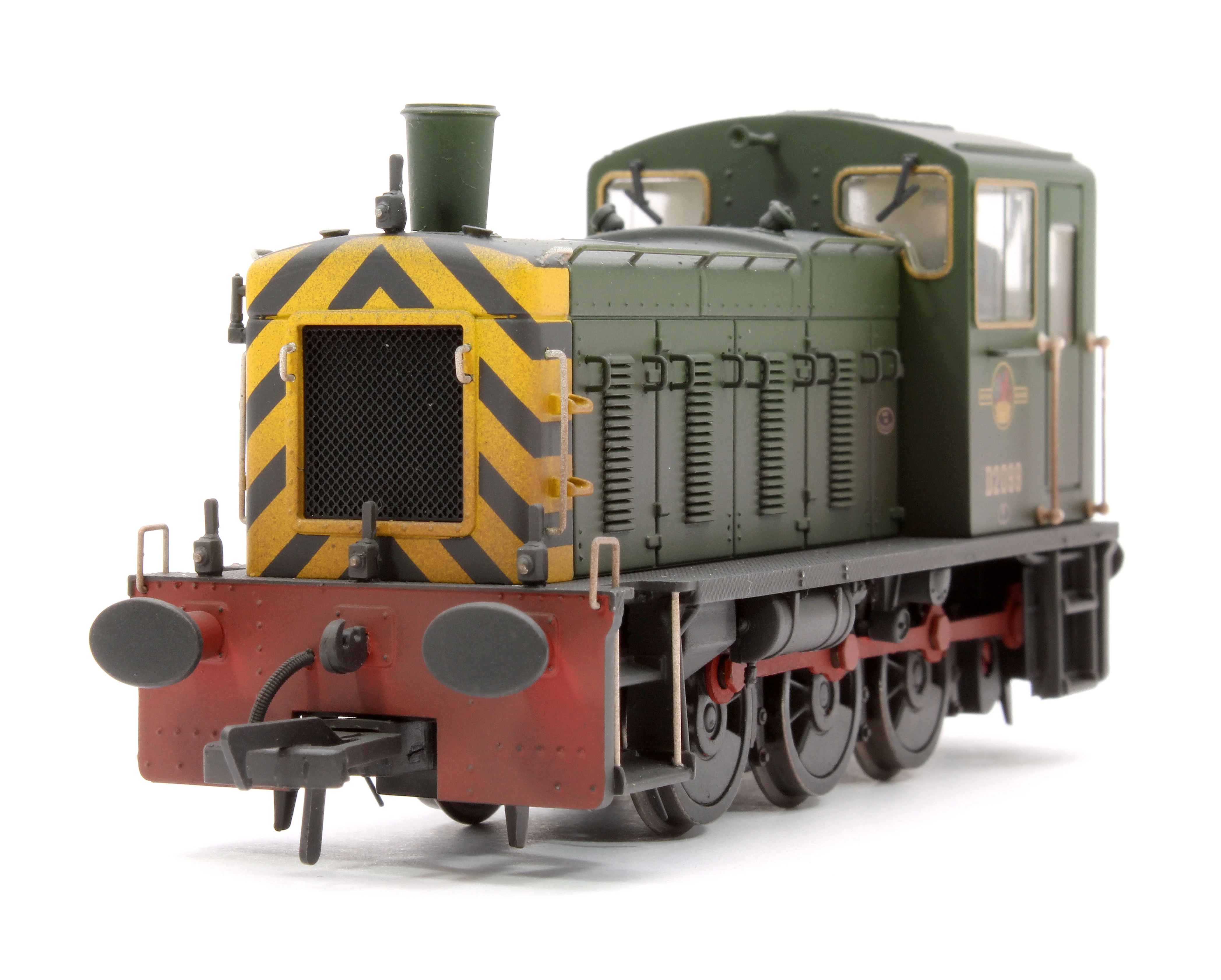 31-364B Class 03 D2099 BR Green (Wasp Stripes) Diesel Locomotive - Weathered - Image 7