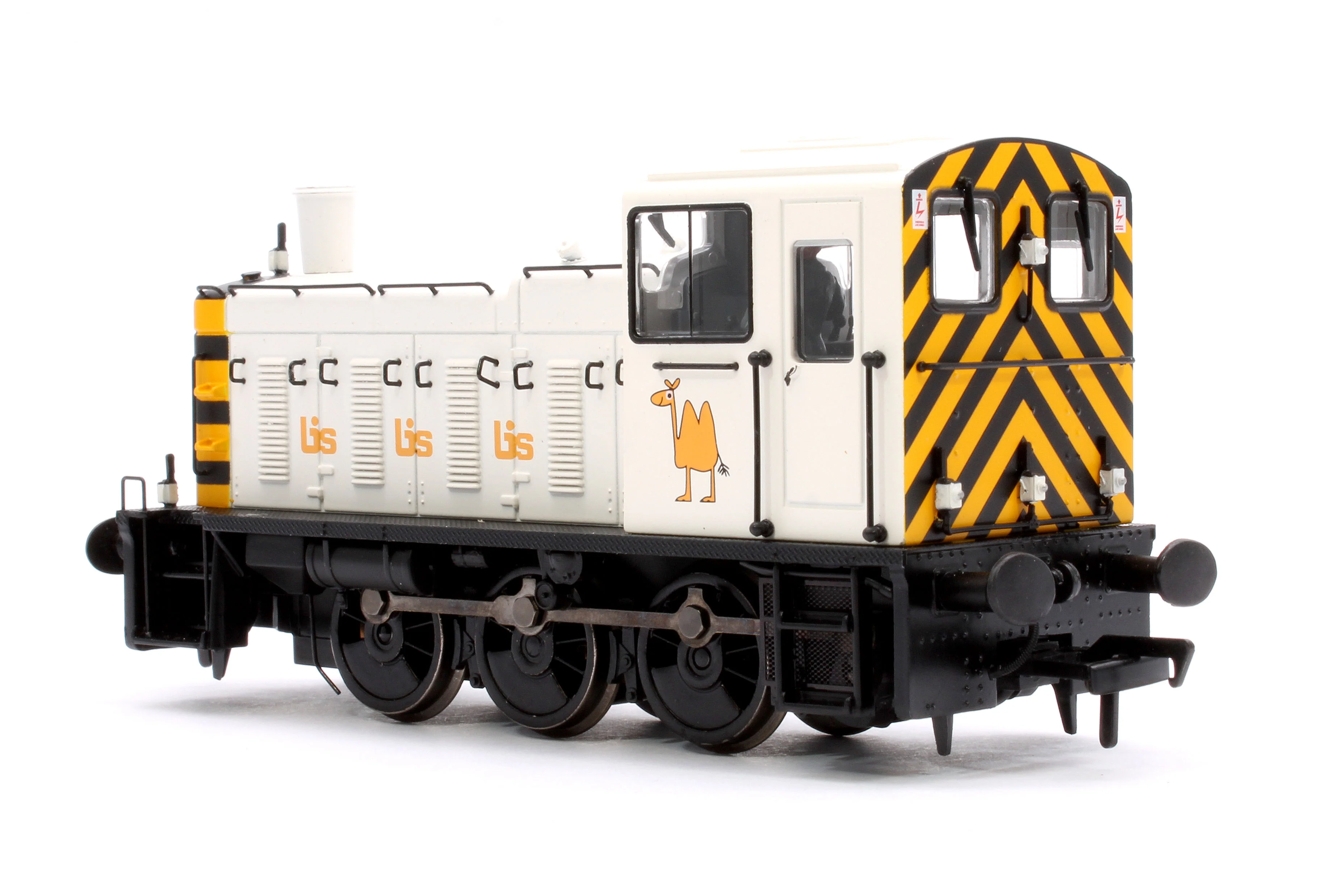31-369SF Class 03 Ex-D2054 British Industrial Sand White Diesel Locomotive - DCC Sound - Image 2