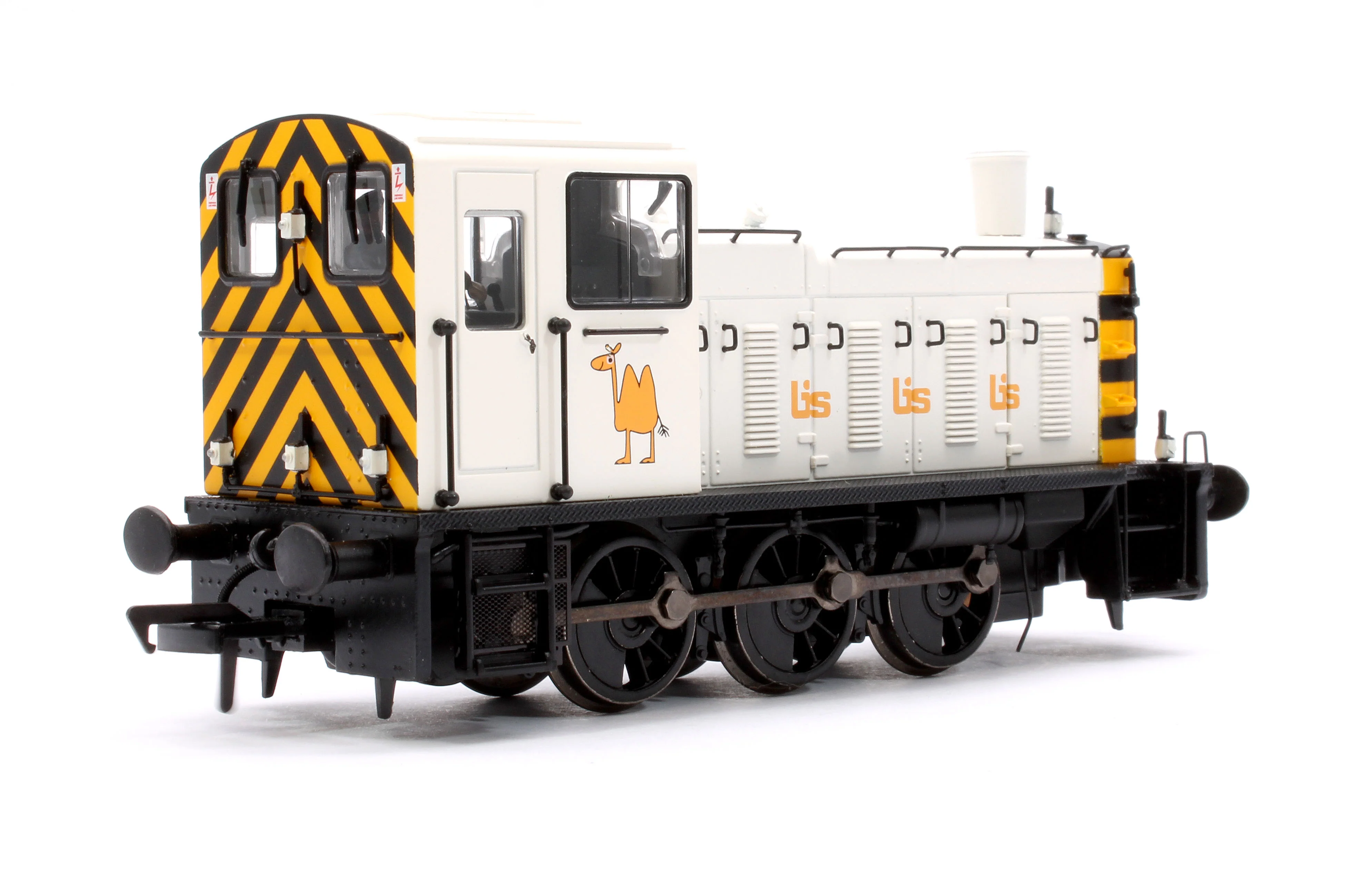 31-369SF Class 03 Ex-D2054 British Industrial Sand White Diesel Locomotive - DCC Sound - Image 3