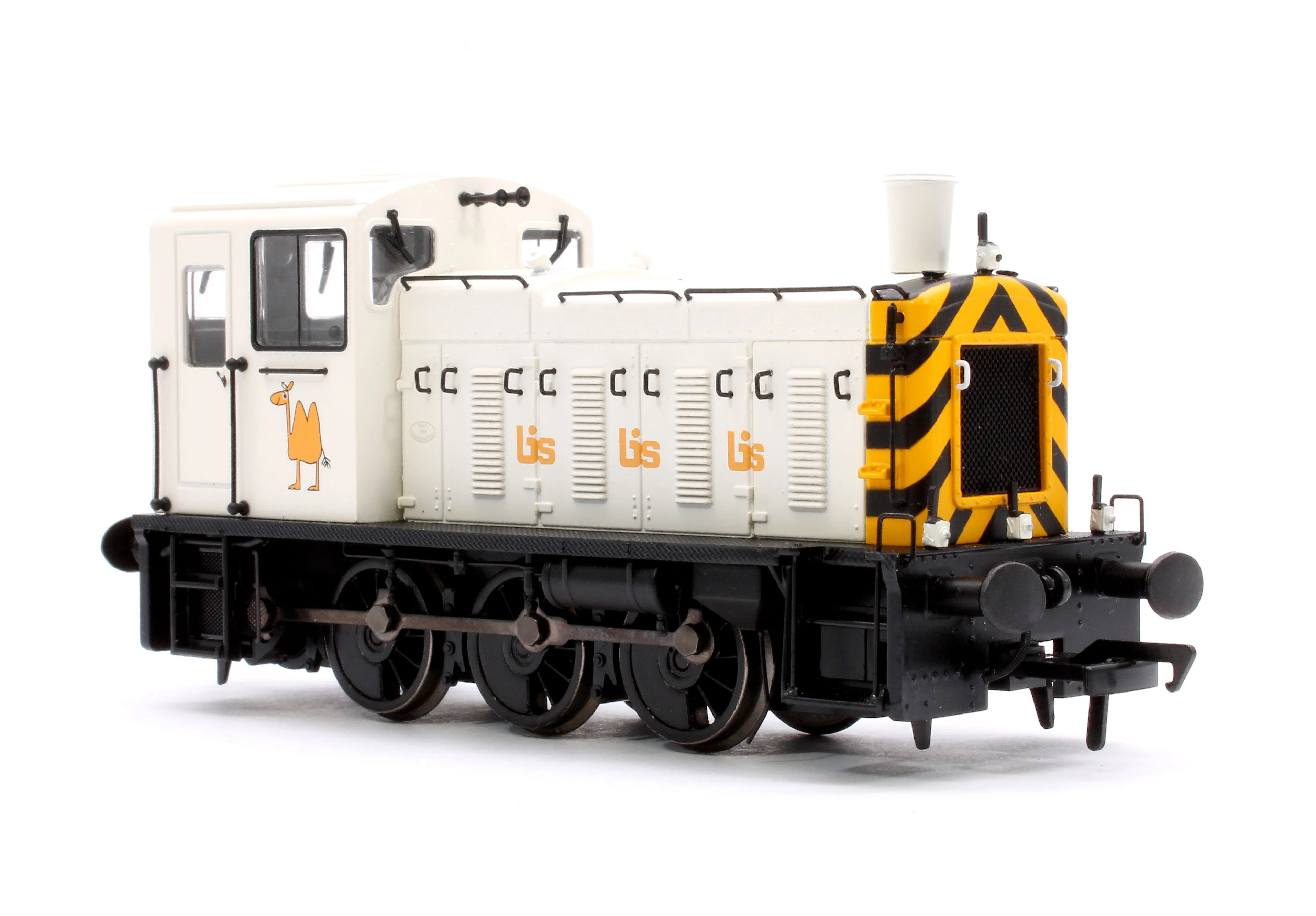31-369SF Class 03 Ex-D2054 British Industrial Sand White Diesel Locomotive - DCC Sound - Image 4