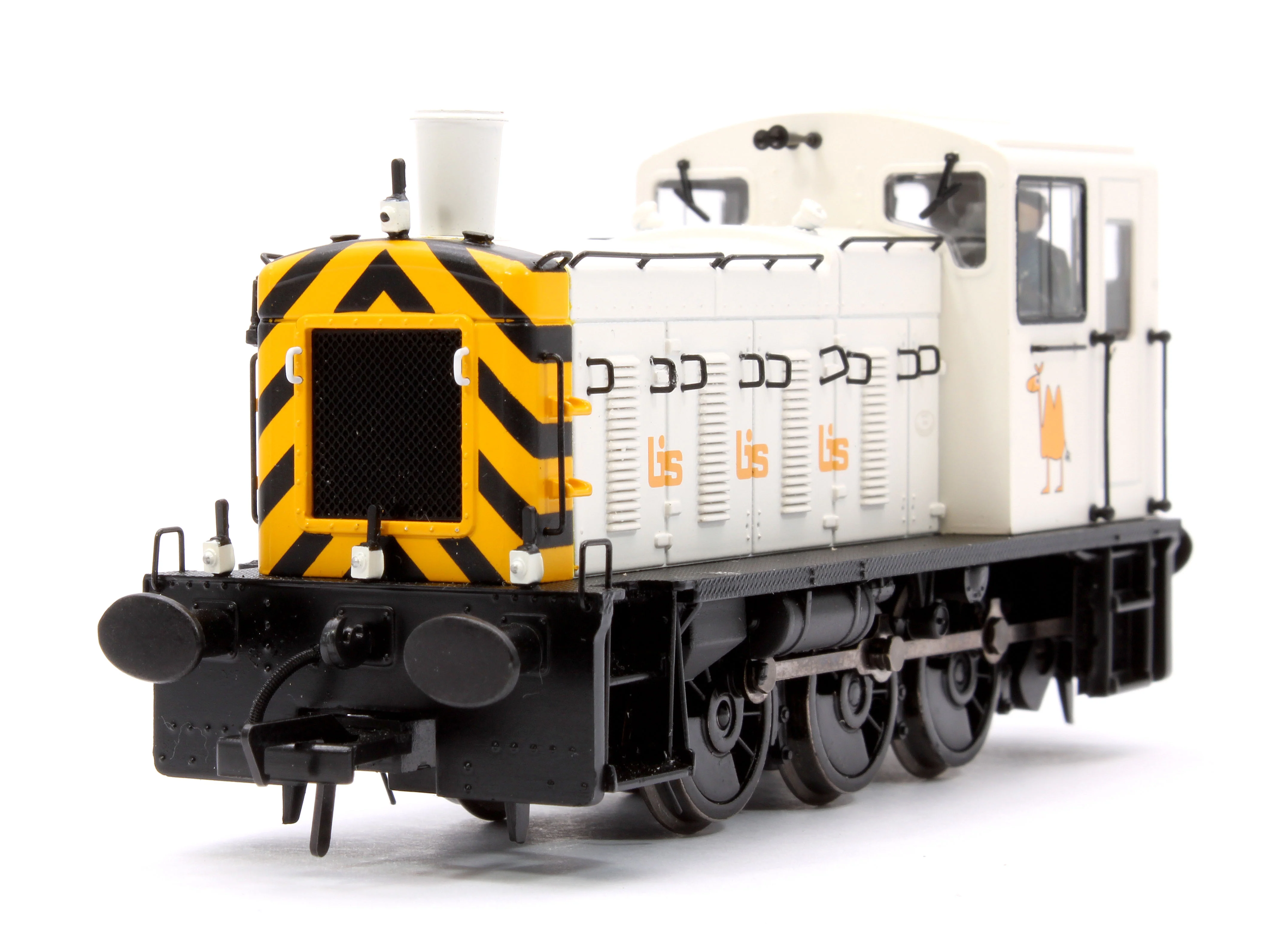 31-369SF Class 03 Ex-D2054 British Industrial Sand White Diesel Locomotive - DCC Sound - Image 7