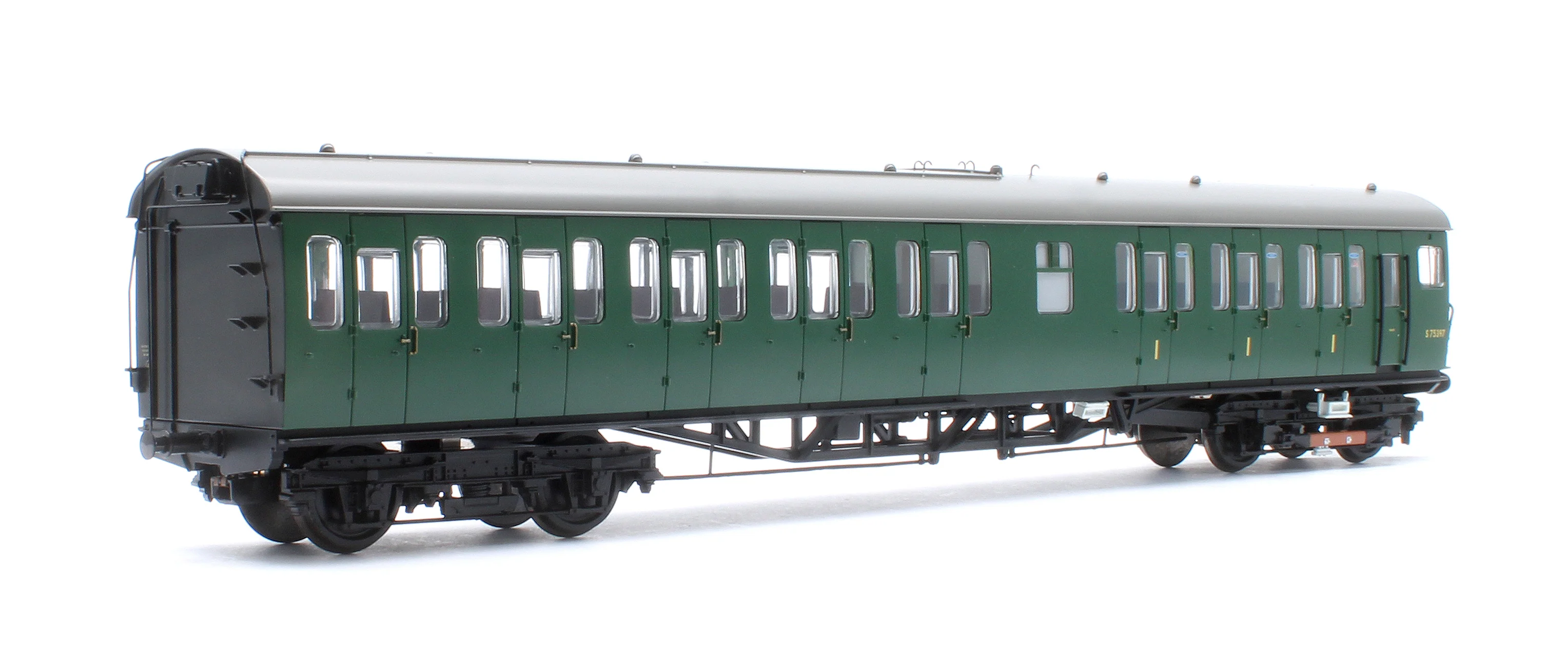 31-393 Class 414 2-HAP 2-Car EMU 6079 BR (SR) Green (Small Yellow Panels) - Image 9
