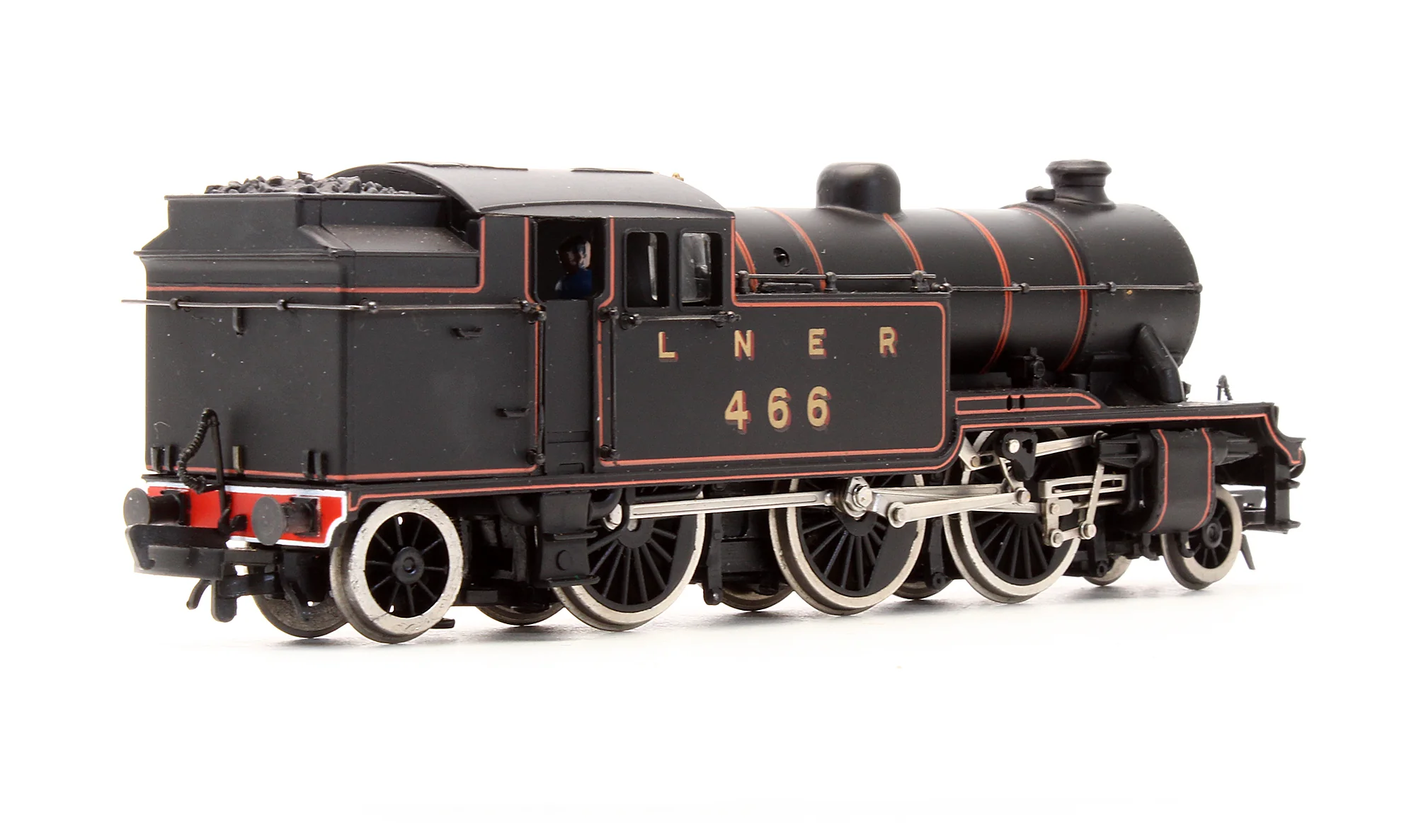 Pre-Owned 31-603 LNER Class V1 Tank '466' LNER Lined Black Steam Locomotive - Image 2