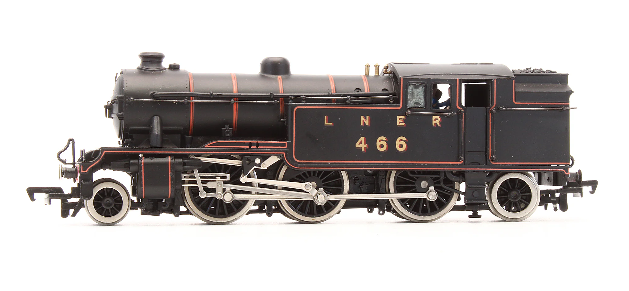 Pre-Owned 31-603 LNER Class V1 Tank '466' LNER Lined Black Steam Locomotive - Image 4