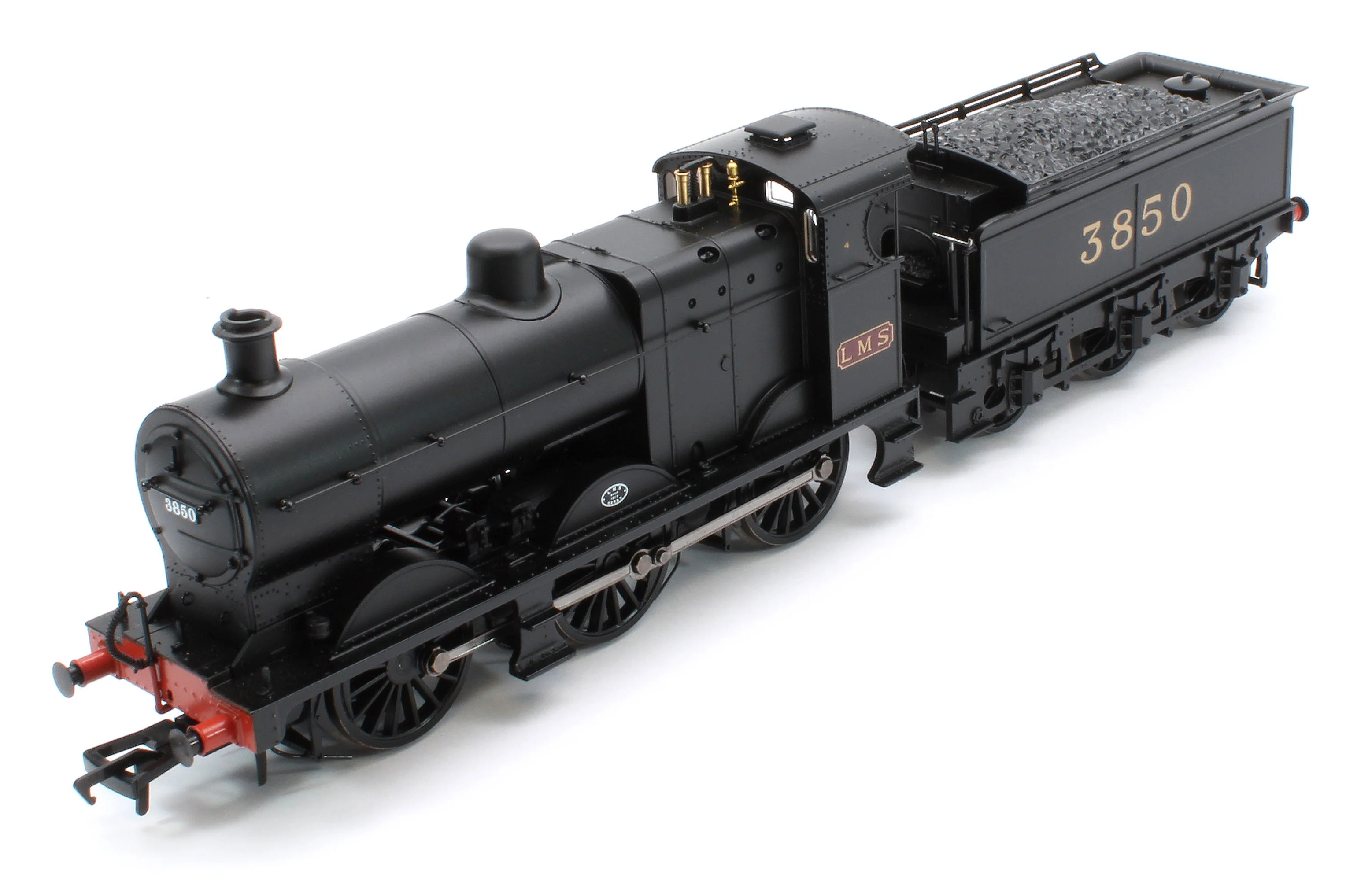 31-885SF MR 3835 (4F) with Johnson-Deeley Tender 3850 LMS Black (MR Numerals) Steam Locomotive - DCC Sound - Image 12