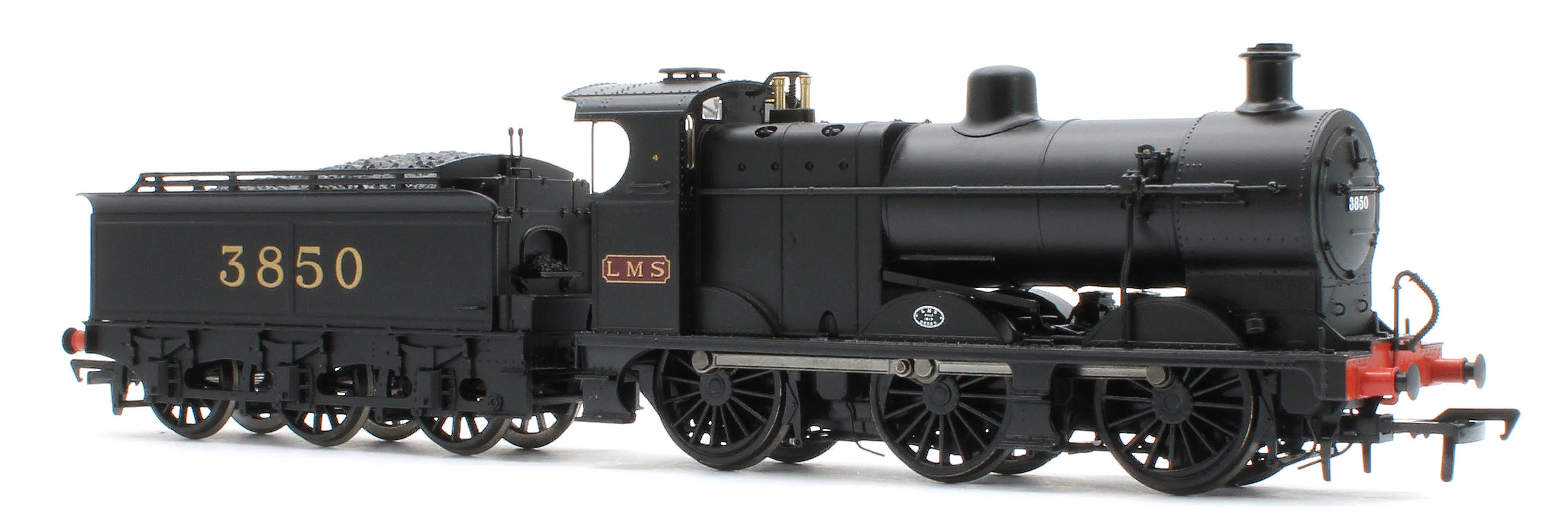 31-885SF MR 3835 (4F) with Johnson-Deeley Tender 3850 LMS Black (MR Numerals) Steam Locomotive - DCC Sound - Image 6