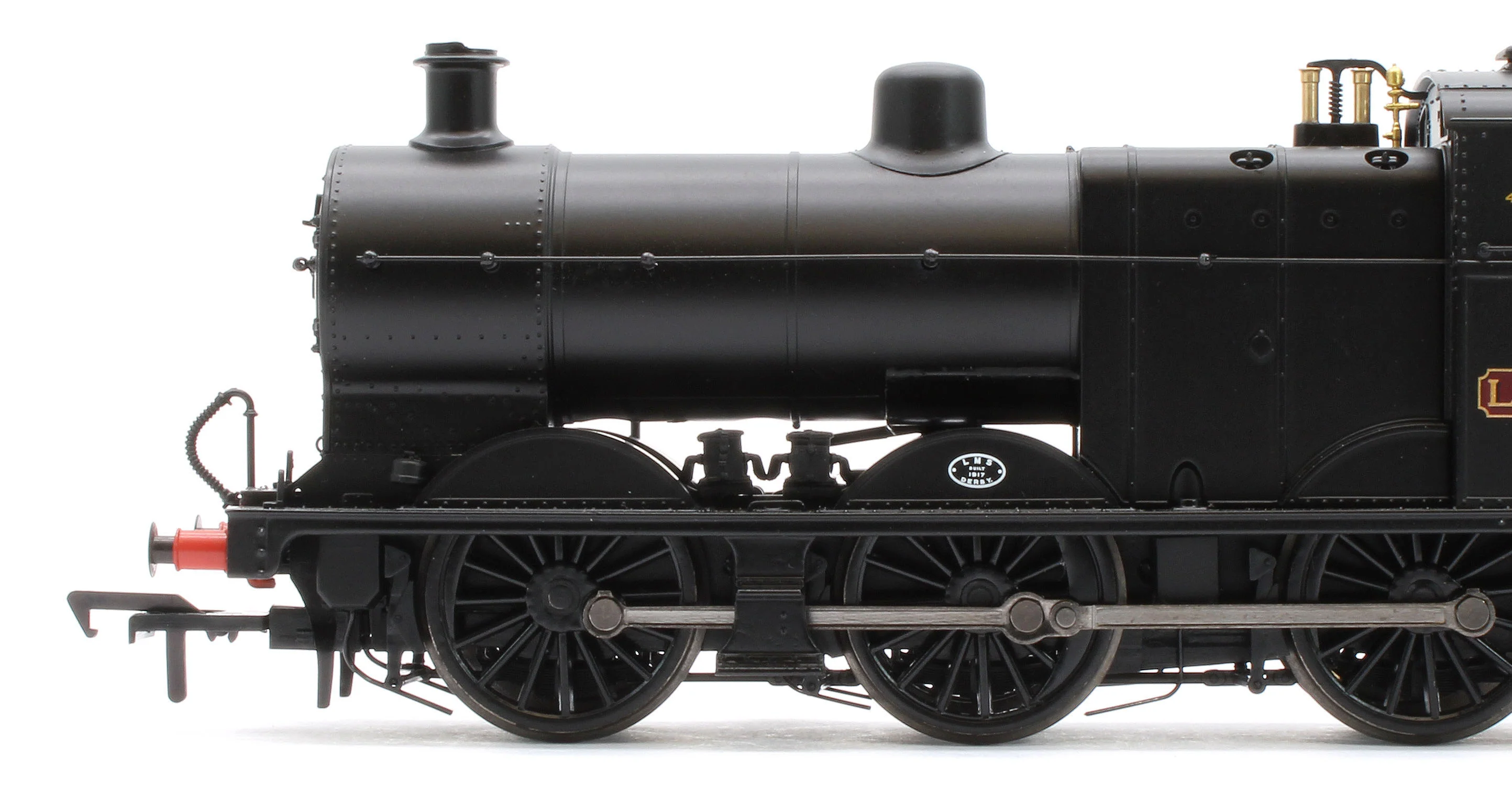 31-885SF MR 3835 (4F) with Johnson-Deeley Tender 3850 LMS Black (MR Numerals) Steam Locomotive - DCC Sound - Image 8