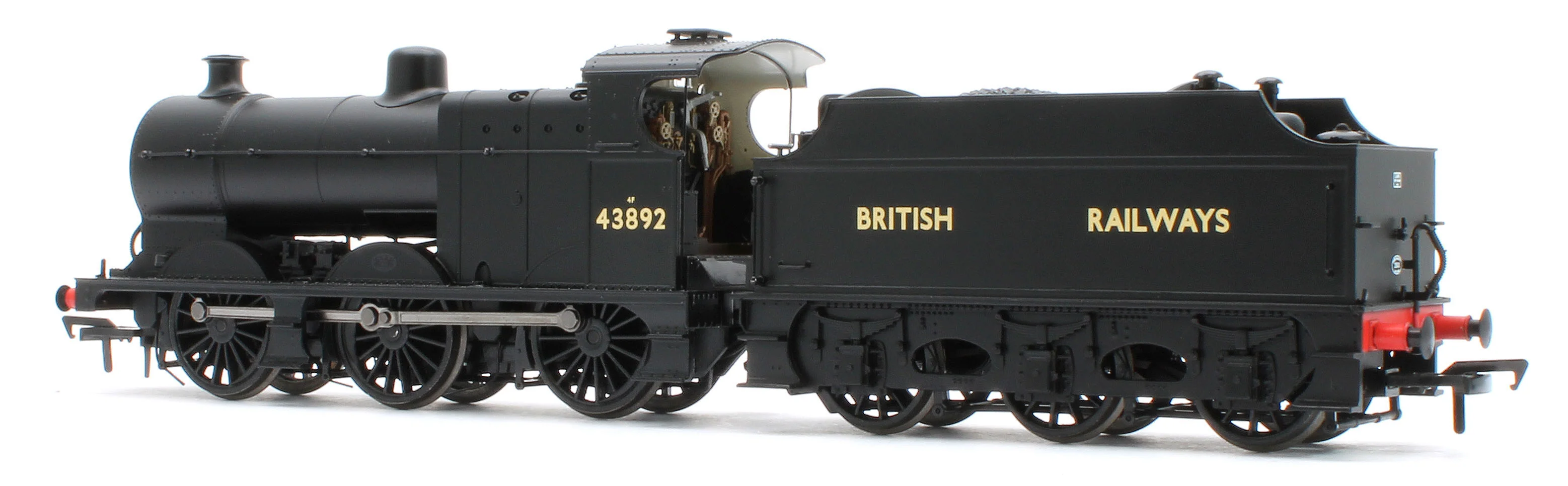 31-886 MR 3835 (4F) with Fowler Tender 43892 BR Black (British Railways) Steam Locomotive - Image 3