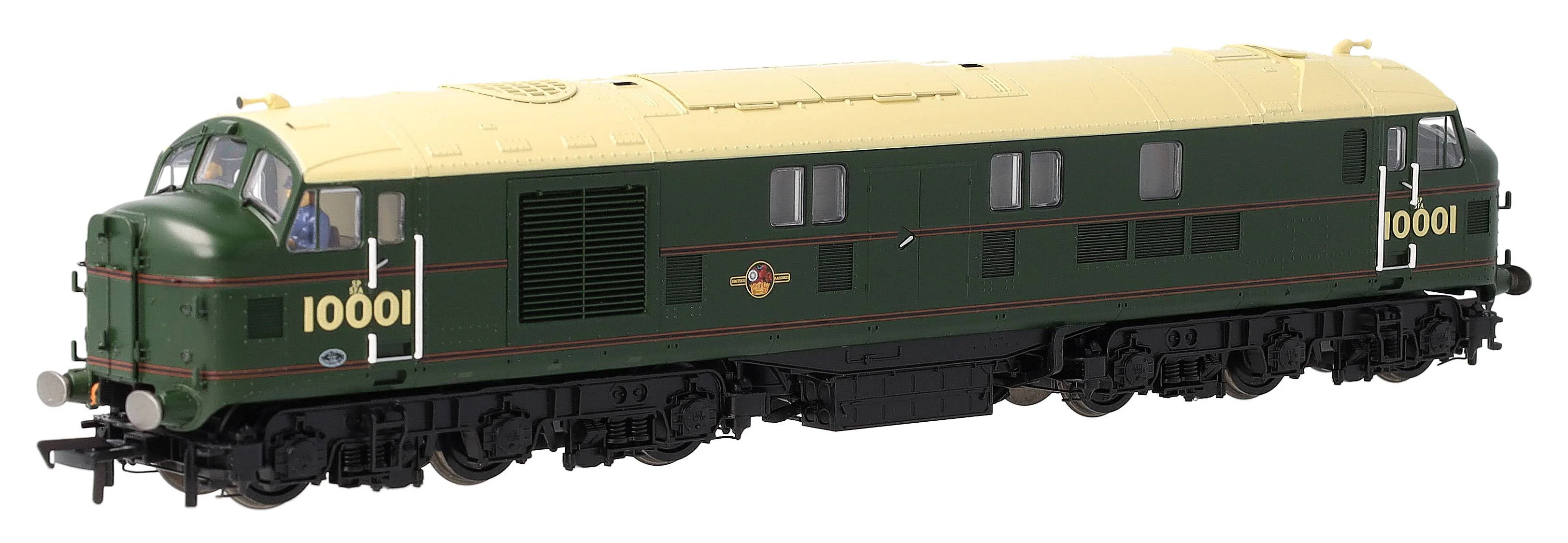 31-995A LMS 10001 BR Lined Green (Late Crest) Diesel Locomotive