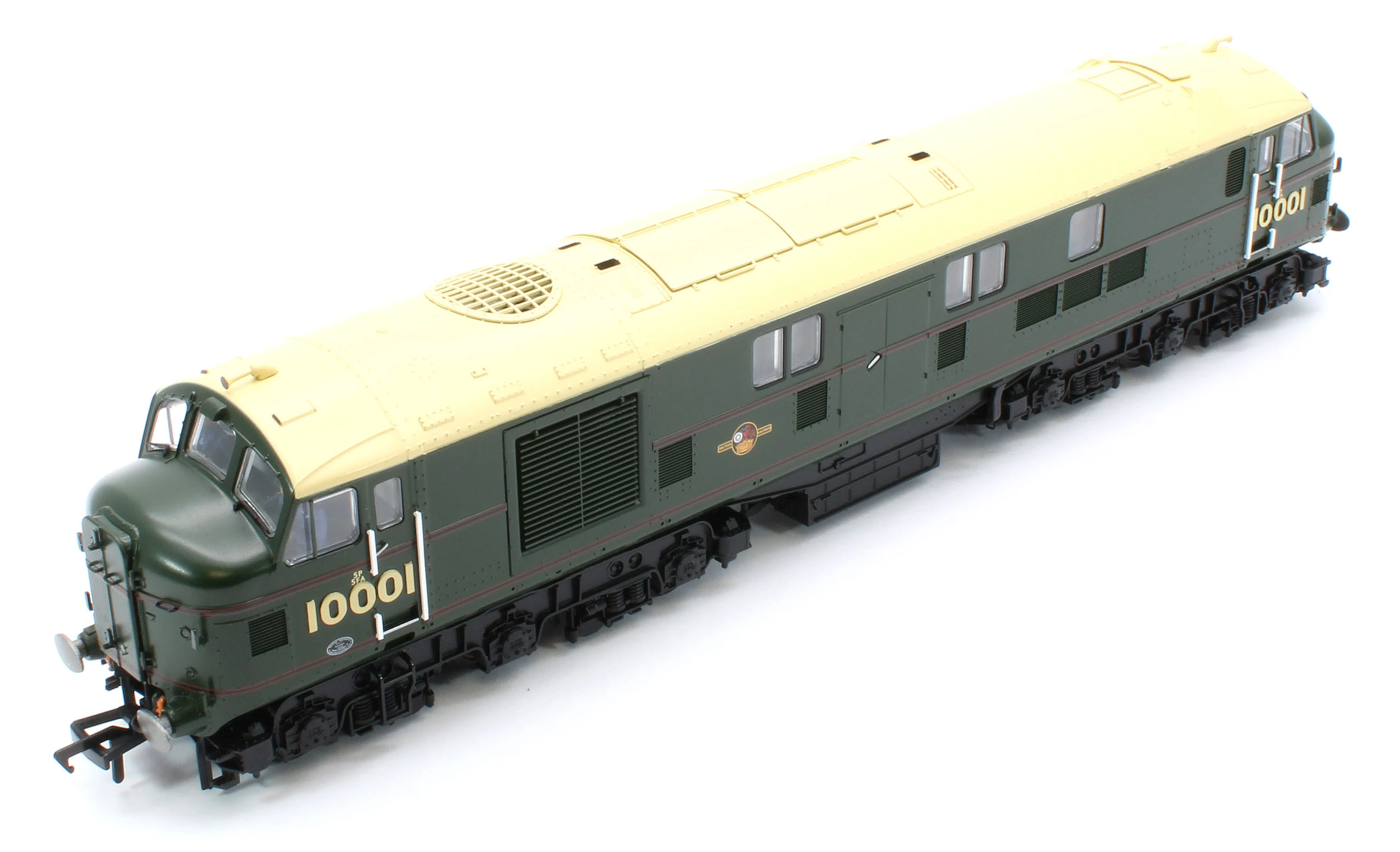 31-995A LMS 10001 BR Lined Green (Late Crest) Diesel Locomotive - Image 11