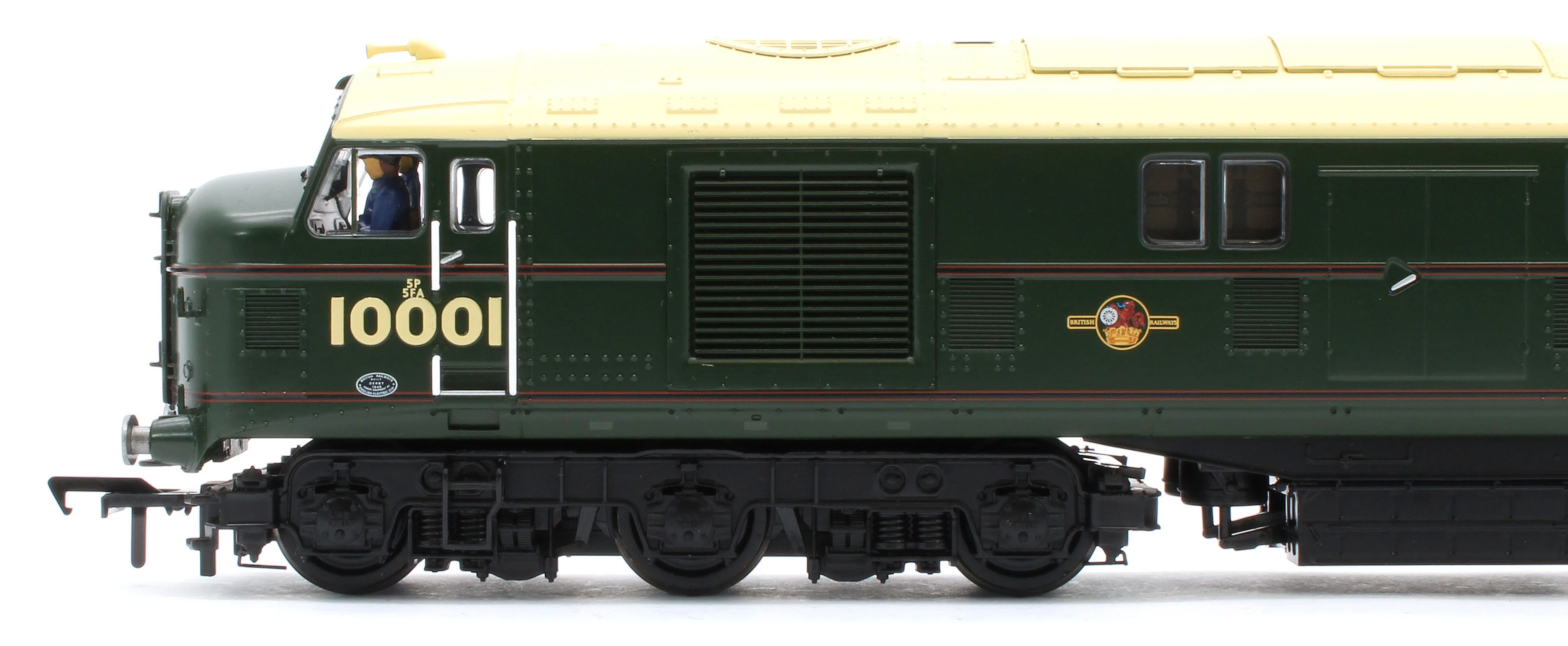 31-995A LMS 10001 BR Lined Green (Late Crest) Diesel Locomotive - Image 8