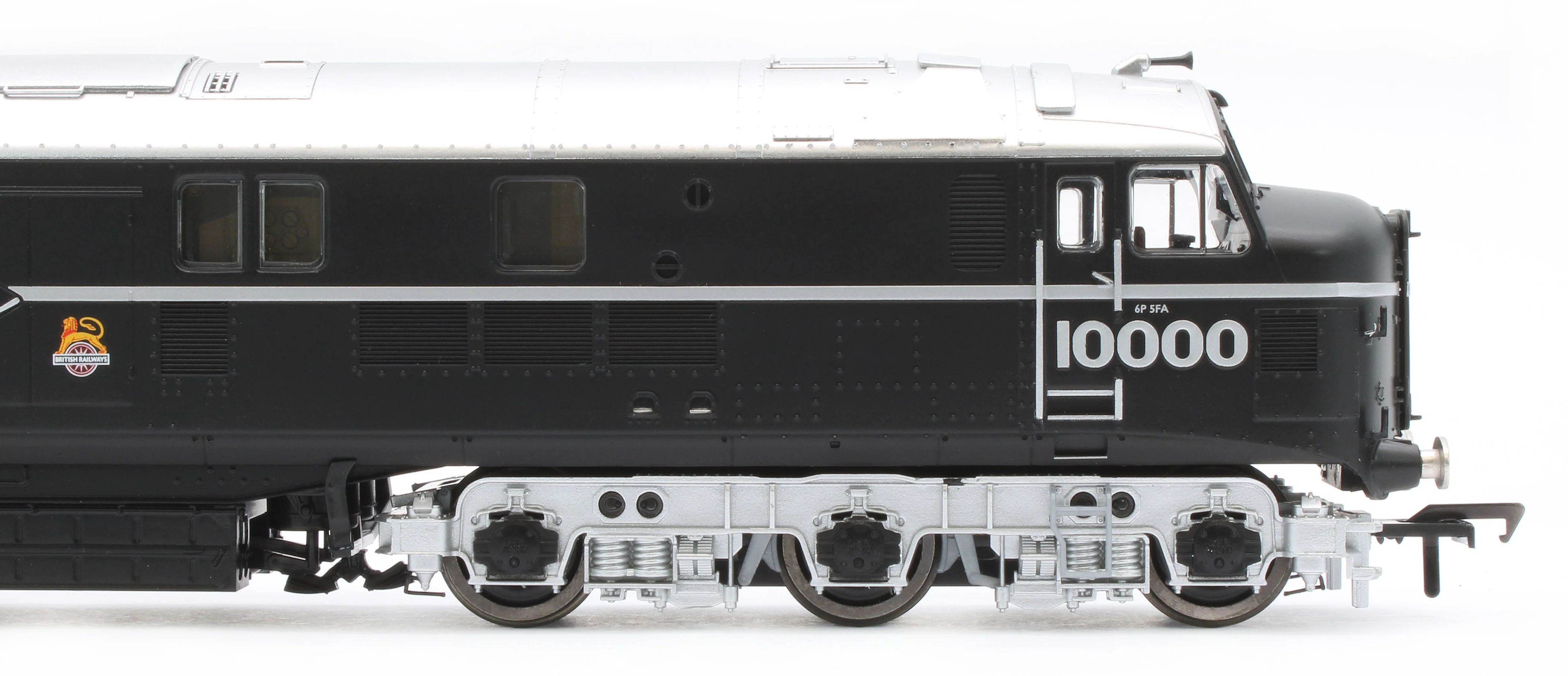 31-999ASF LMS 10000 BR Black (Early Emblem) Diesel Locomotive - DCC Sound - Image 10