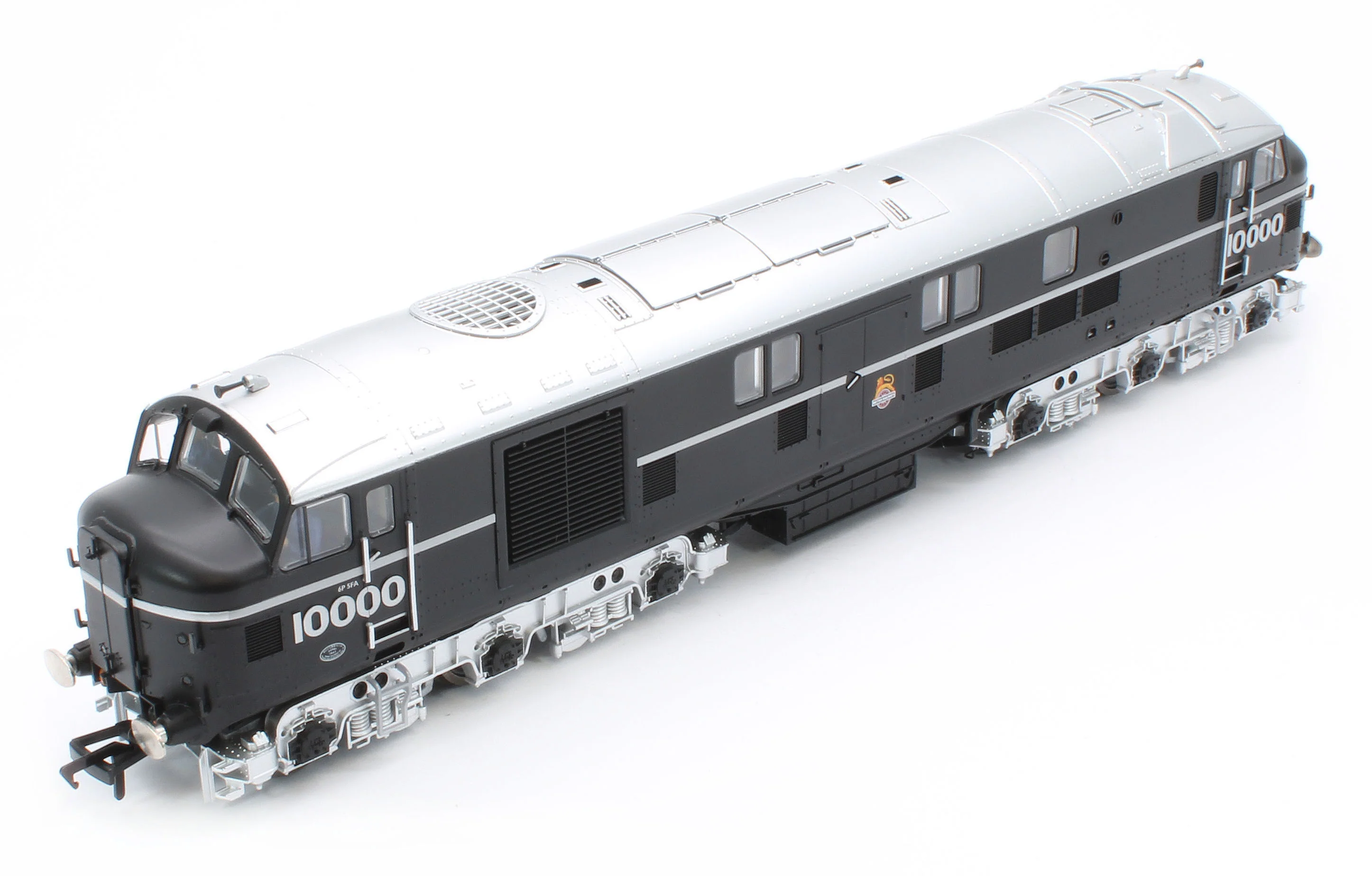 31-999ASF LMS 10000 BR Black (Early Emblem) Diesel Locomotive - DCC Sound - Image 11