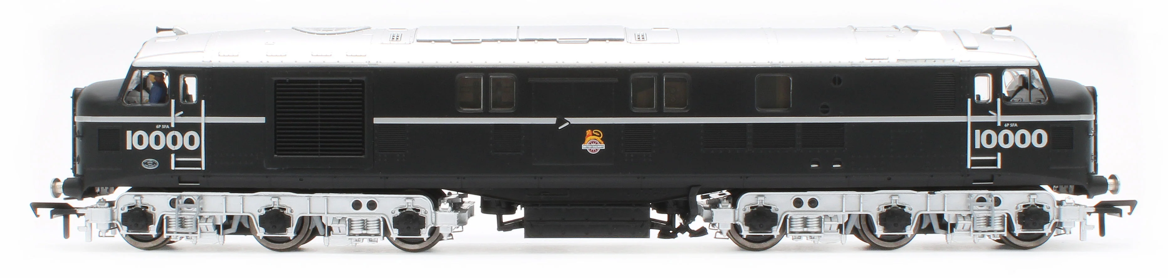 31-999ASF LMS 10000 BR Black (Early Emblem) Diesel Locomotive - DCC Sound - Image 2