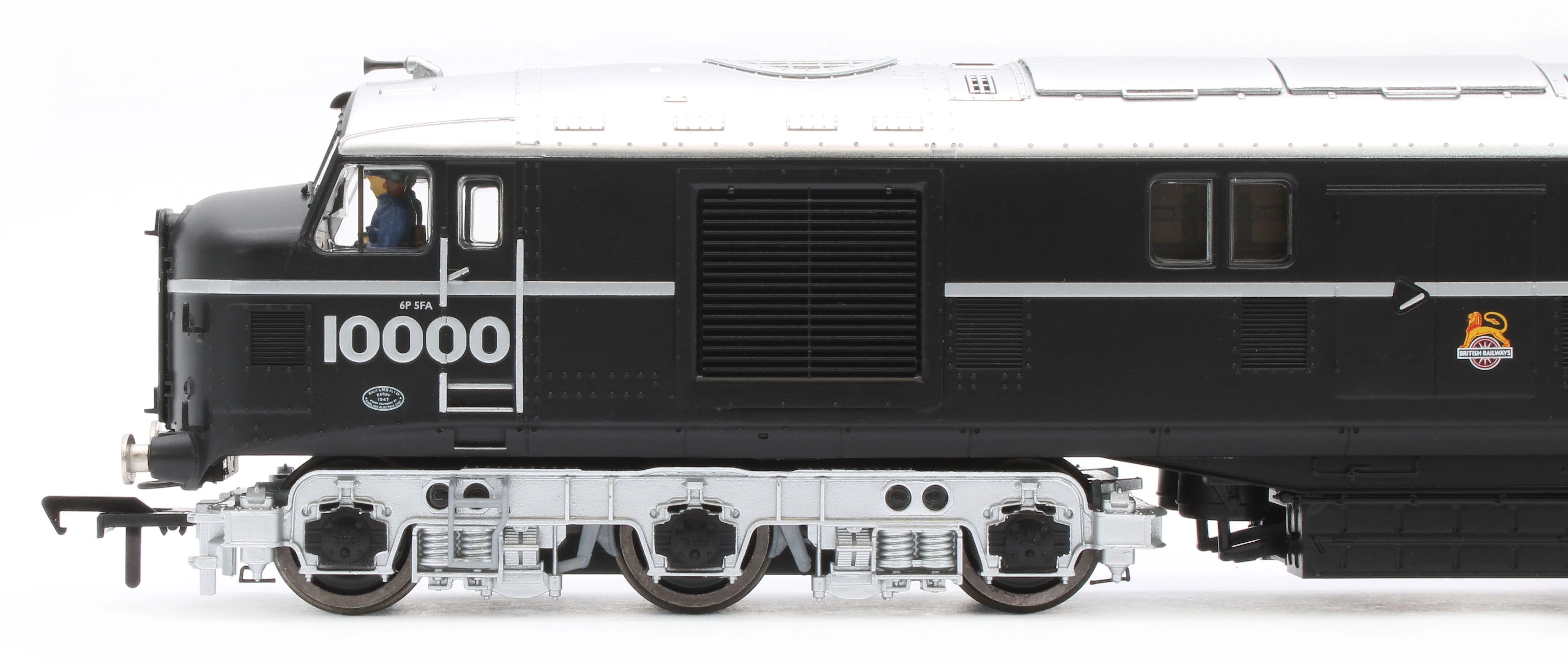 31-999ASF LMS 10000 BR Black (Early Emblem) Diesel Locomotive - DCC Sound - Image 8