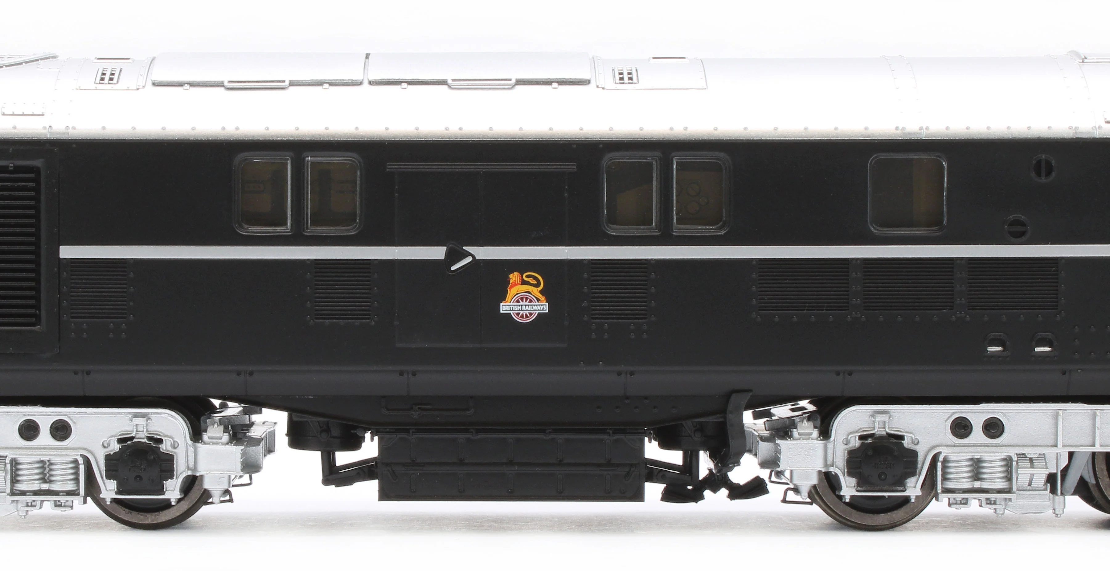 31-999ASF LMS 10000 BR Black (Early Emblem) Diesel Locomotive - DCC Sound - Image 9