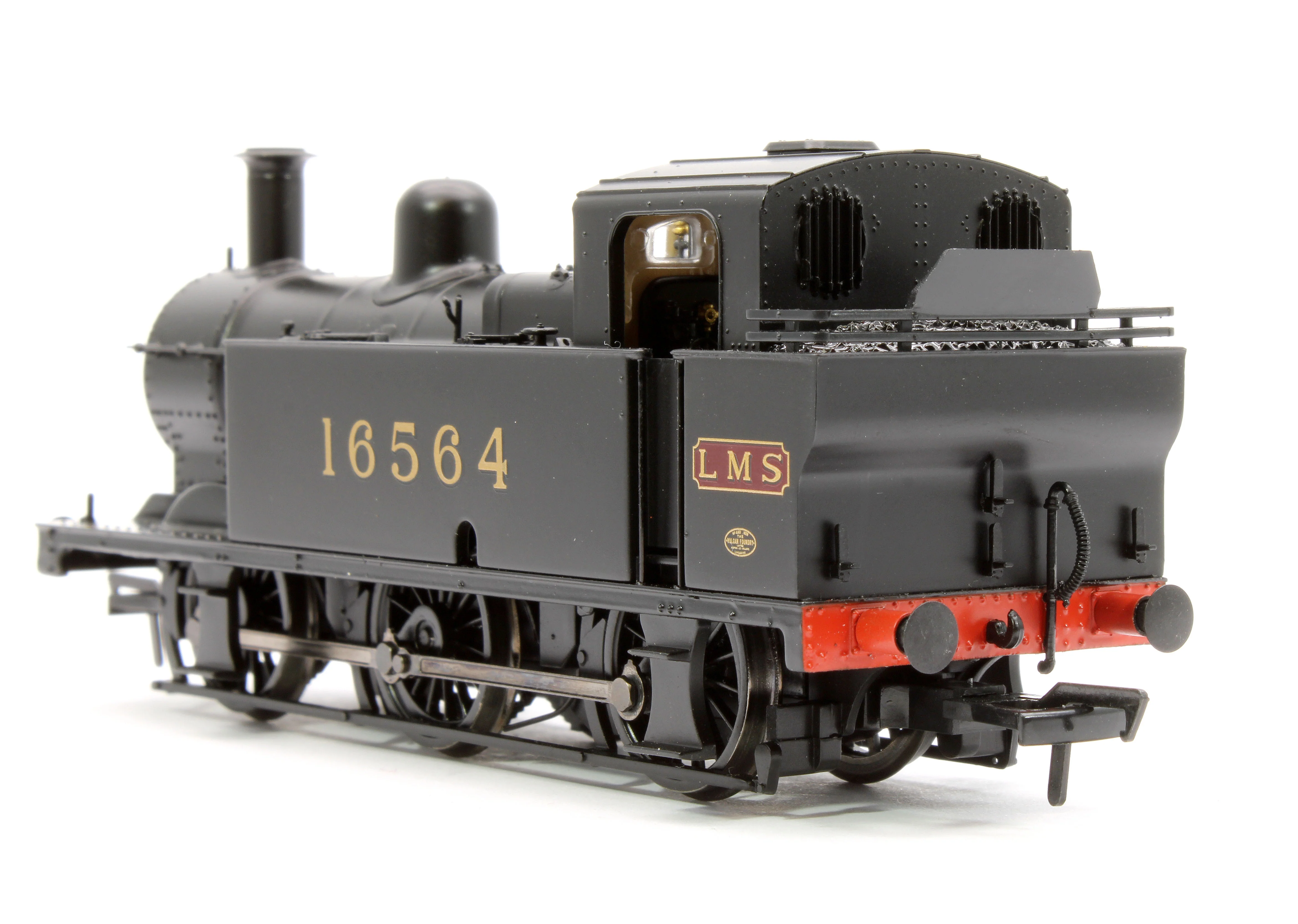 32-227C LMS Fowler 3F (Jinty) 16564 LMS Black Steam Locomotive - Image 8