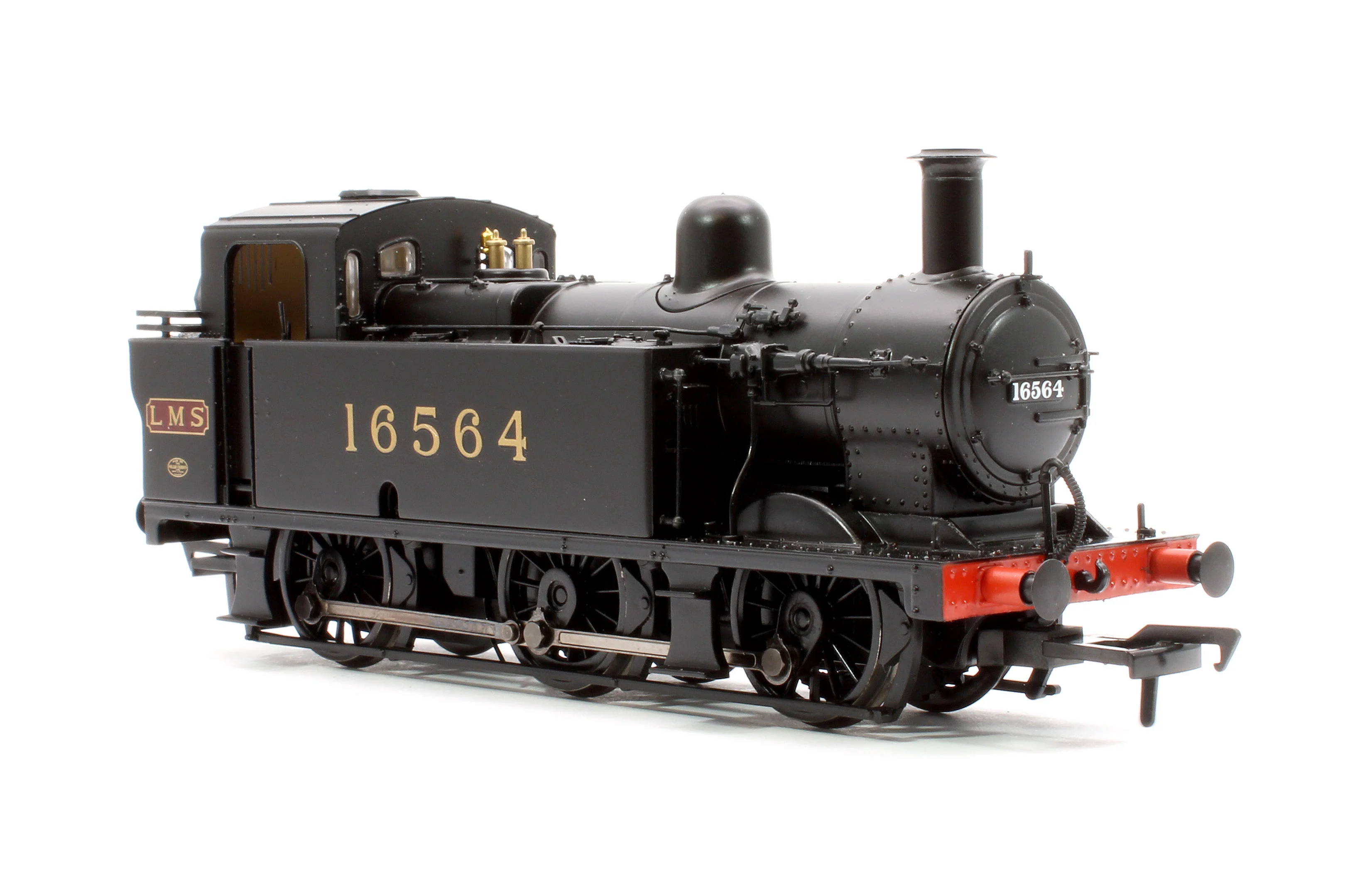 32-227CSF LMS Fowler 3F (Jinty) 16564 LMS Black Steam Locomotive - DCC Sound - Image 4
