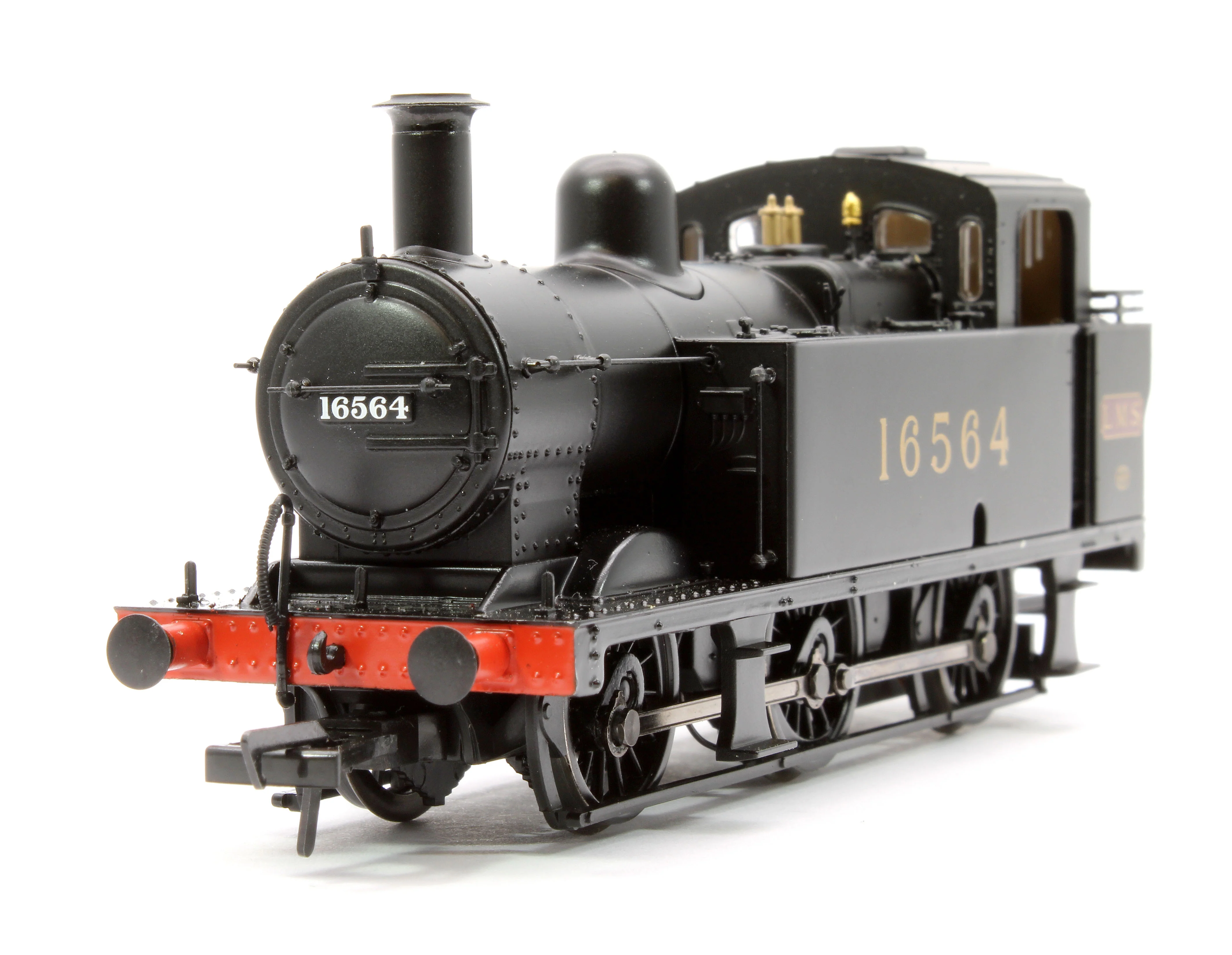 32-227CSF LMS Fowler 3F (Jinty) 16564 LMS Black Steam Locomotive - DCC Sound - Image 7