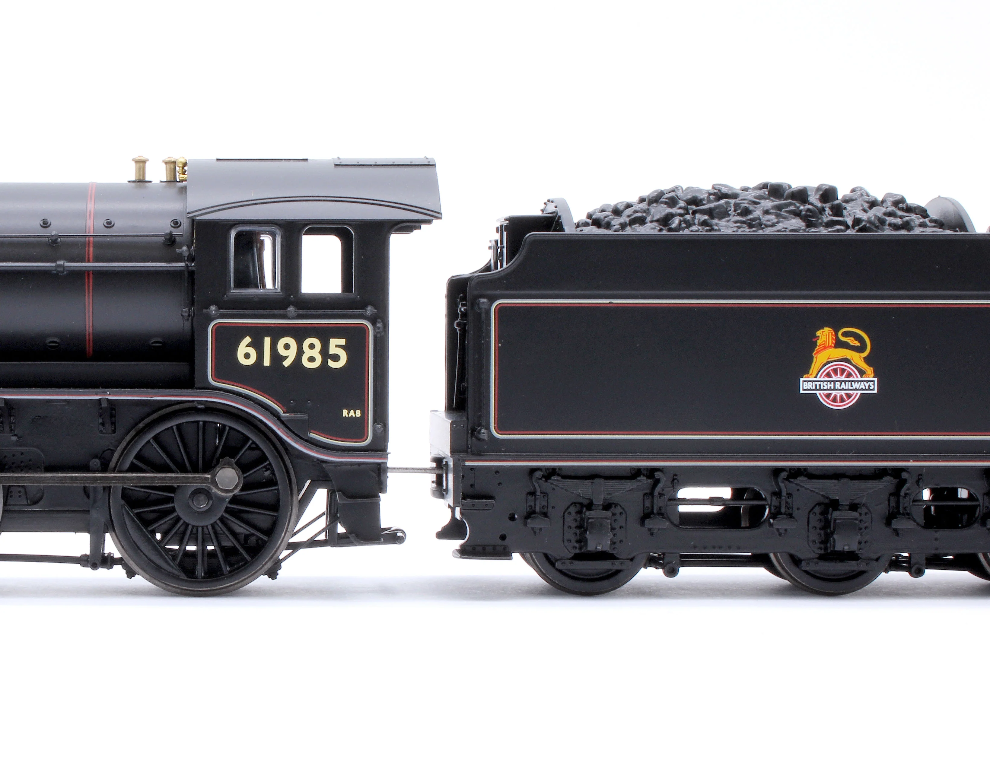 32-276A LNER K3 Group Standard Tender 61985 BR Lined Black (Early Emblem) Steam Locomotive - Image 6