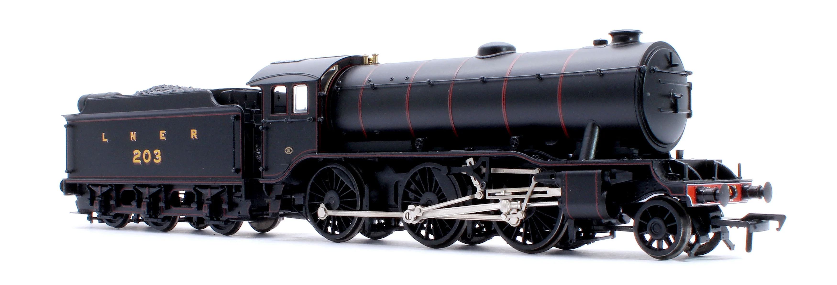 32-279B LNER K3 Flared Tender 203 LNER Lined Black Steam Locomotive - Image 5