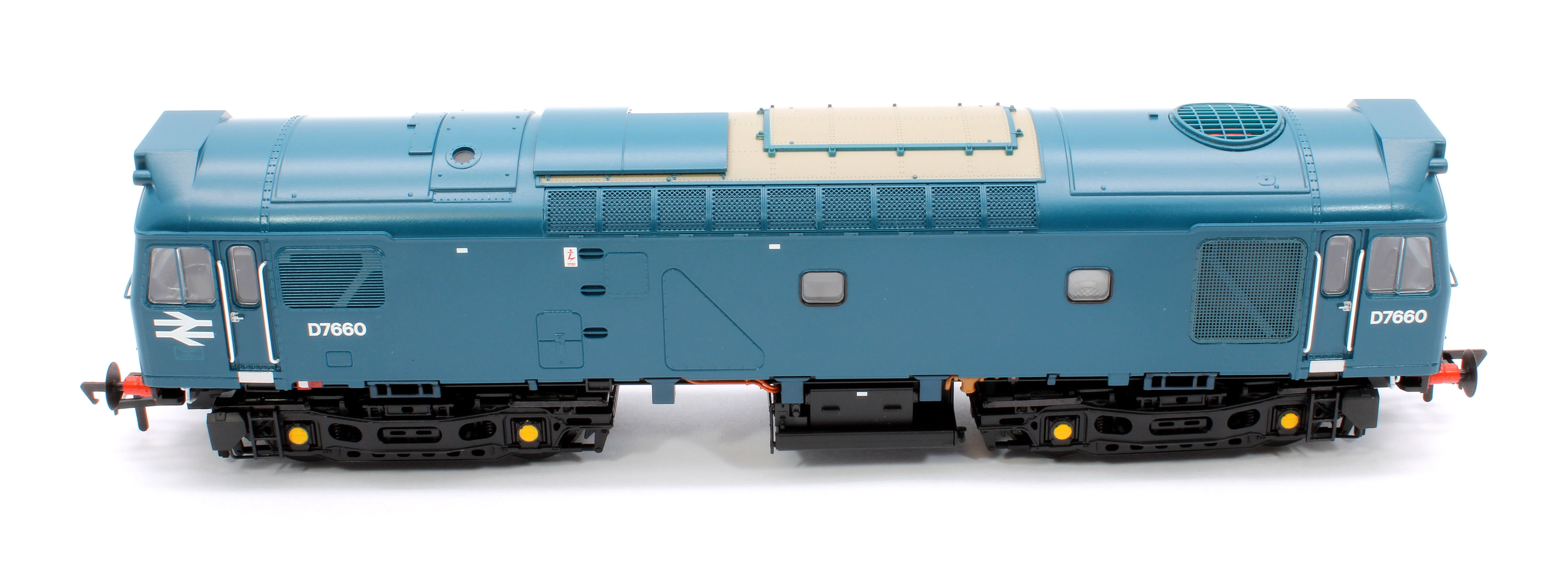 32-333SF Class 25/3 D7660 BR Blue (Small Yellow Panels) Diesel Locomotive - DCC Sound - Image 11