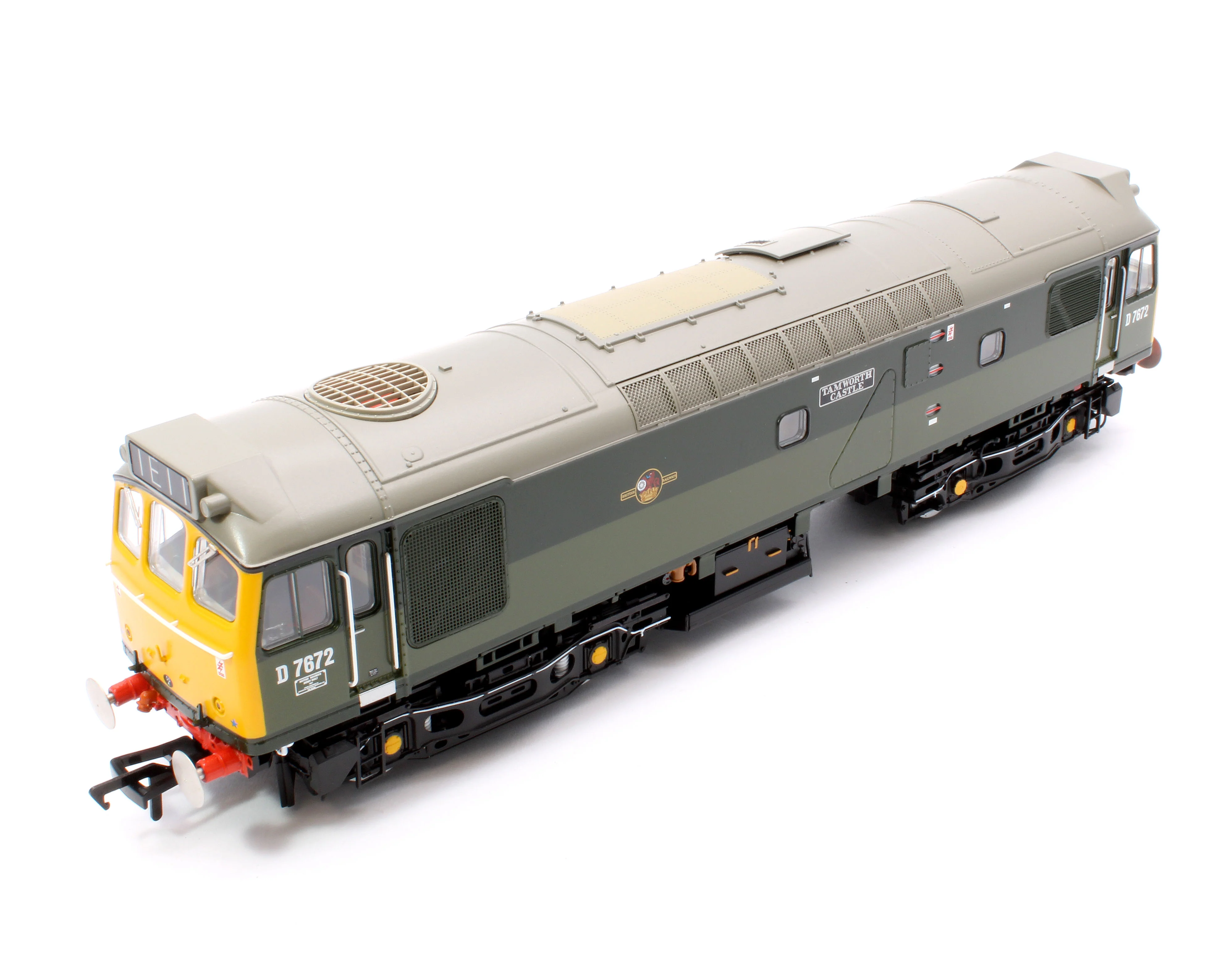 32-334SF Class 25/3 D7672 'Tamworth Castle' BR Two-Tone Green (Full Yellow Ends) - DCC Sound - Image 11