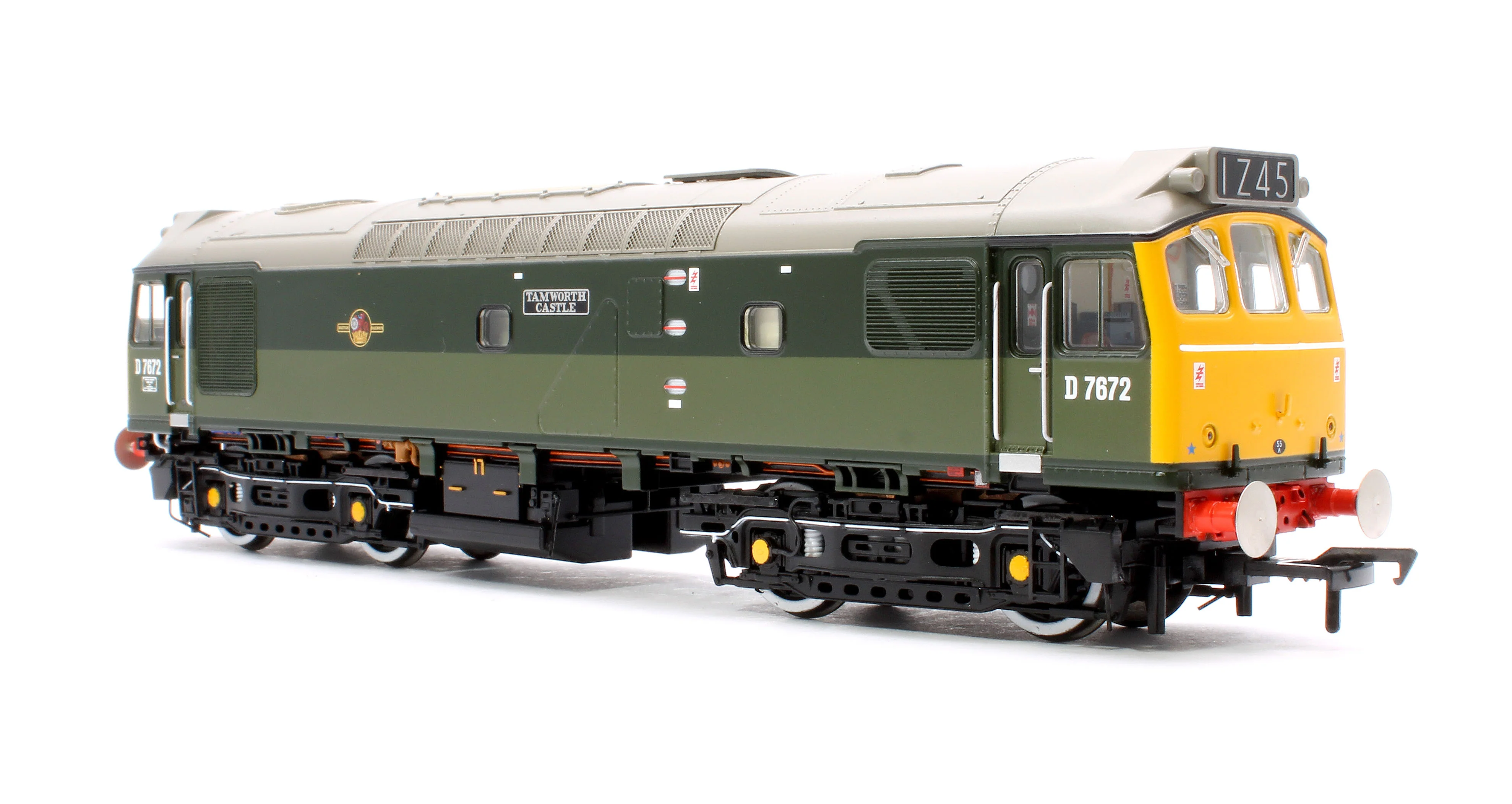 32-334SFX Class 25/3 D7672 'Tamworth Castle' BR Two-Tone Green (Full Yellow Ends) - DCC Sound Deluxe - Image 2
