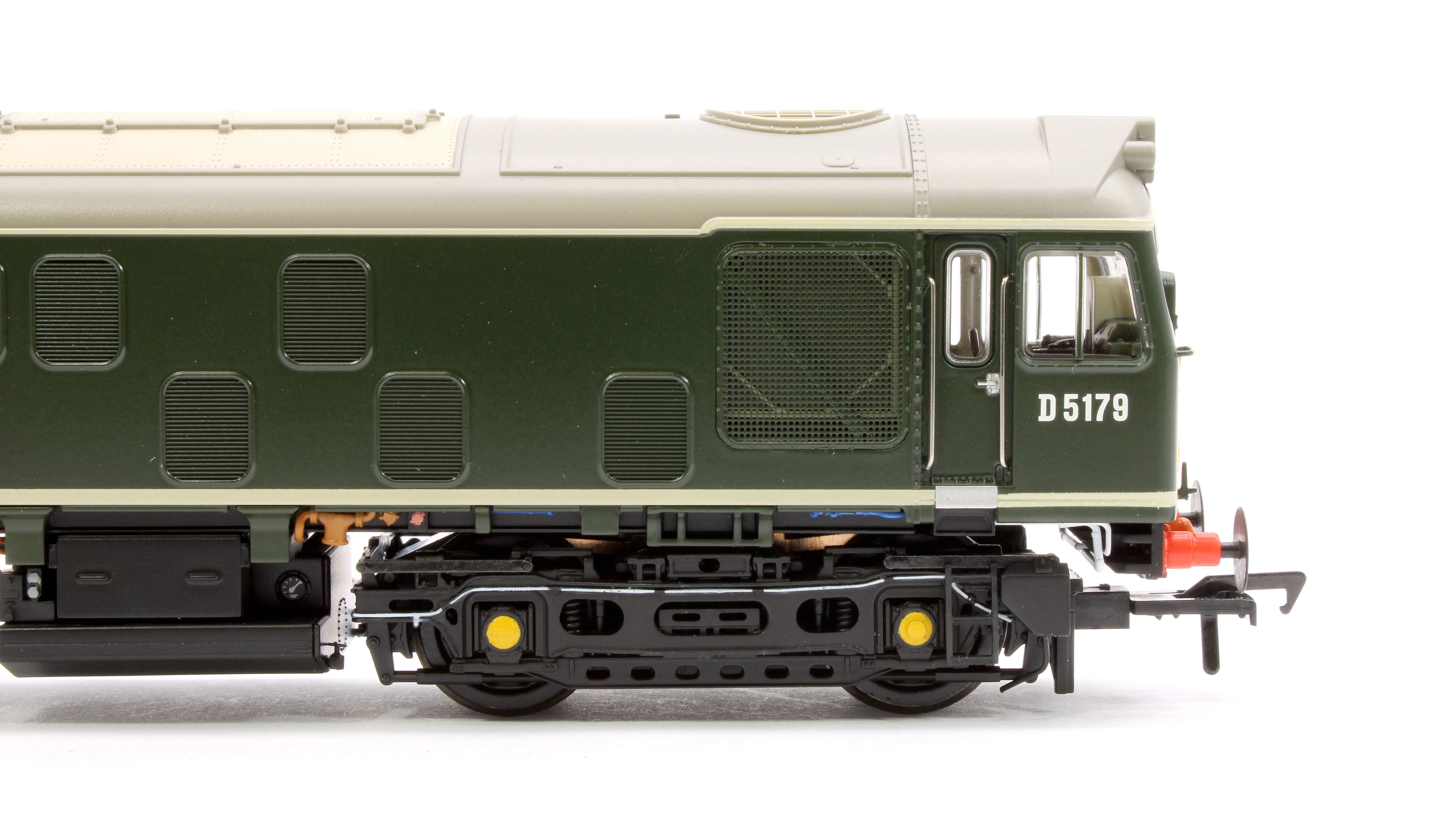 32-343ASF Class 25/1 D5179 BR Green (Small Yellow Panels) Diesel Locomotive - DCC Sound - Image 8