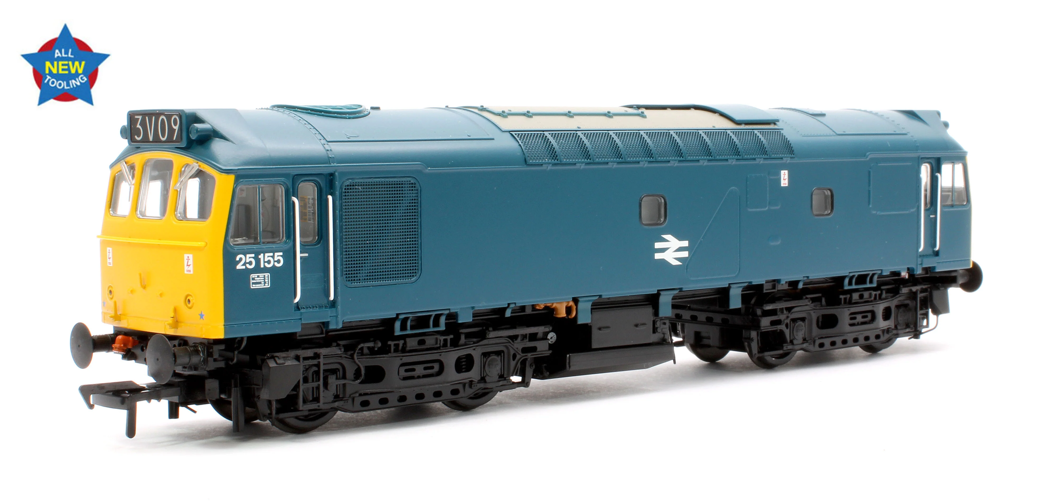 32-345 Class 25/2 25155 BR Blue Diesel Locomotive