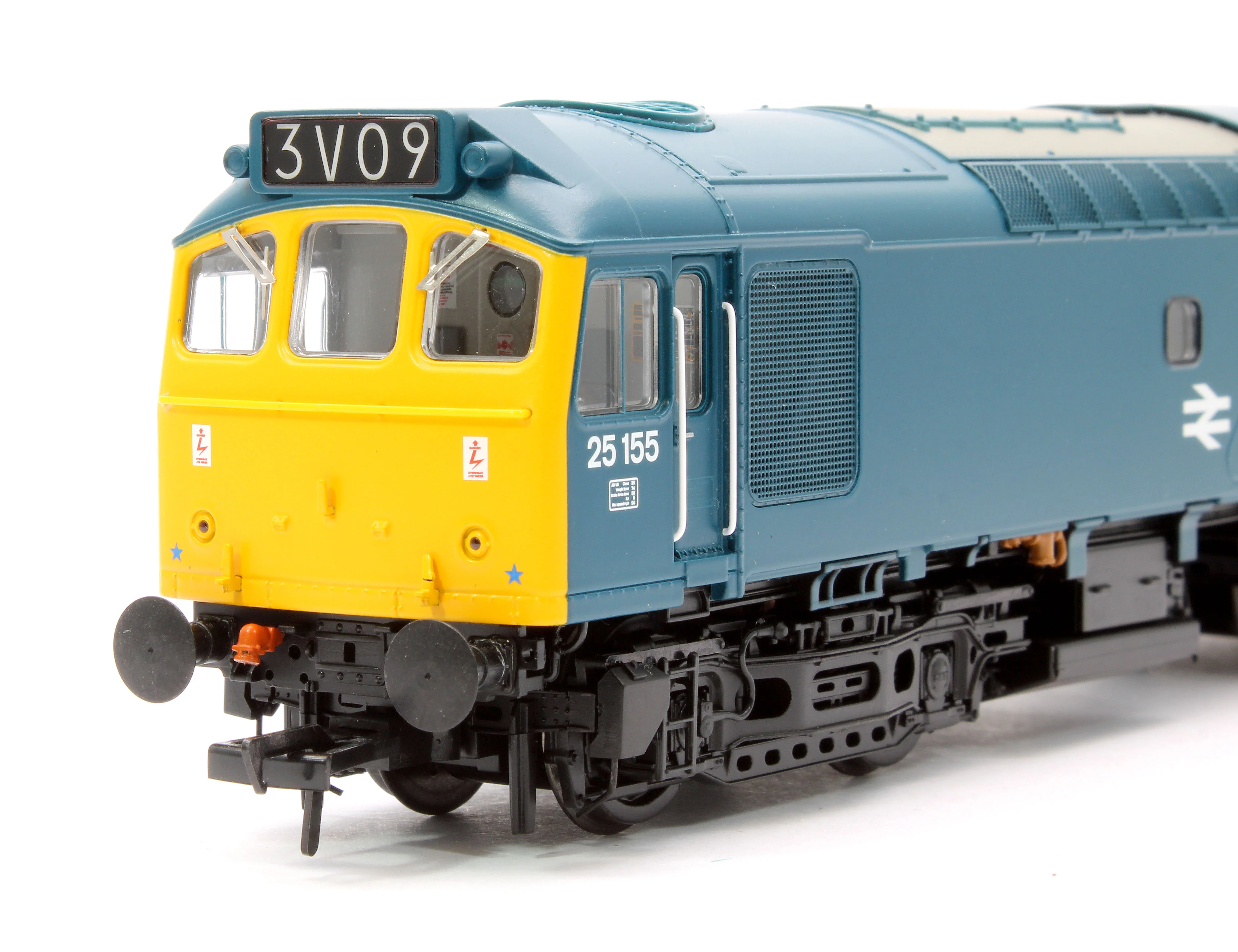 32-345SFX Class 25/2 25155 BR Blue Diesel Locomotive - DCC Sound Deluxe - Image 7