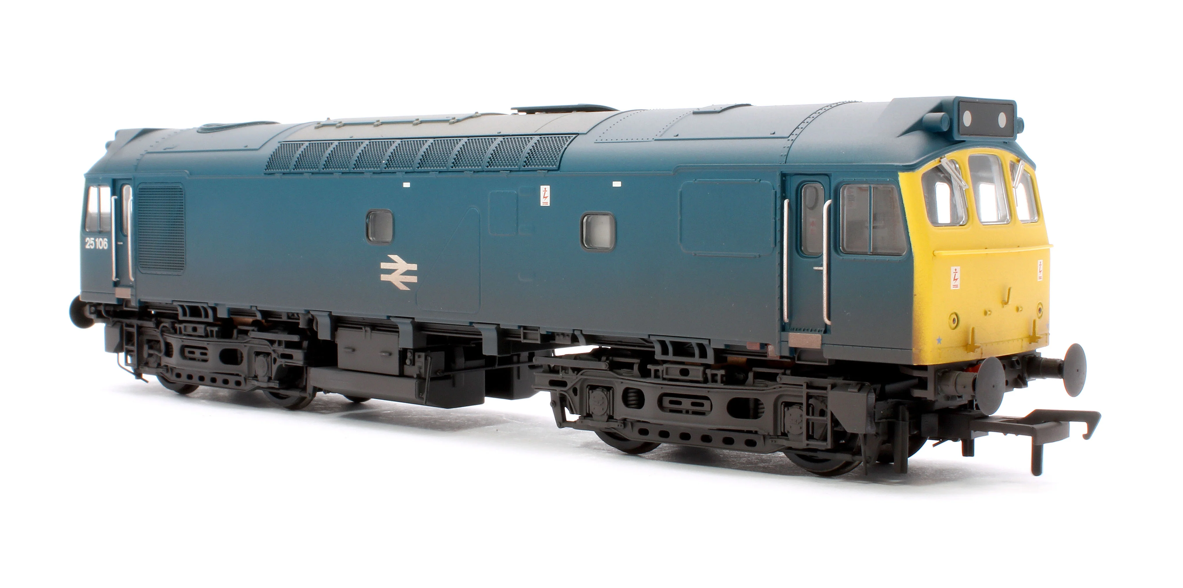 32-346 Class 25/2 25106 BR Blue Diesel Locomotive - Weathered - Image 2