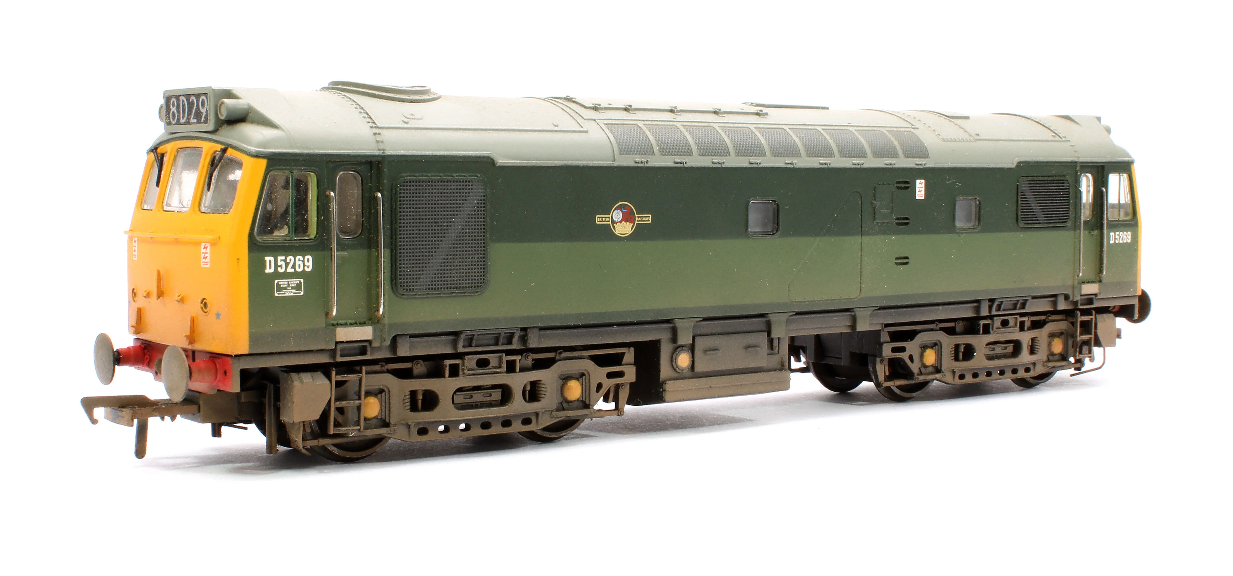 Pre-Owned 32-403 Class 25/3 No.D5269 BR Green Diesel Locomotive - Weathered - Image 3