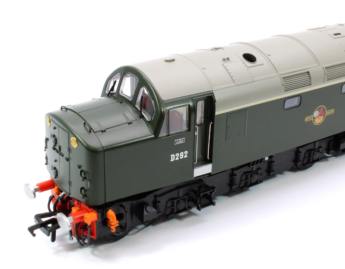 32-488 Class 40 Disc Headcode D292 BR Green (Late Crest) Diesel Locomotive - Image 9