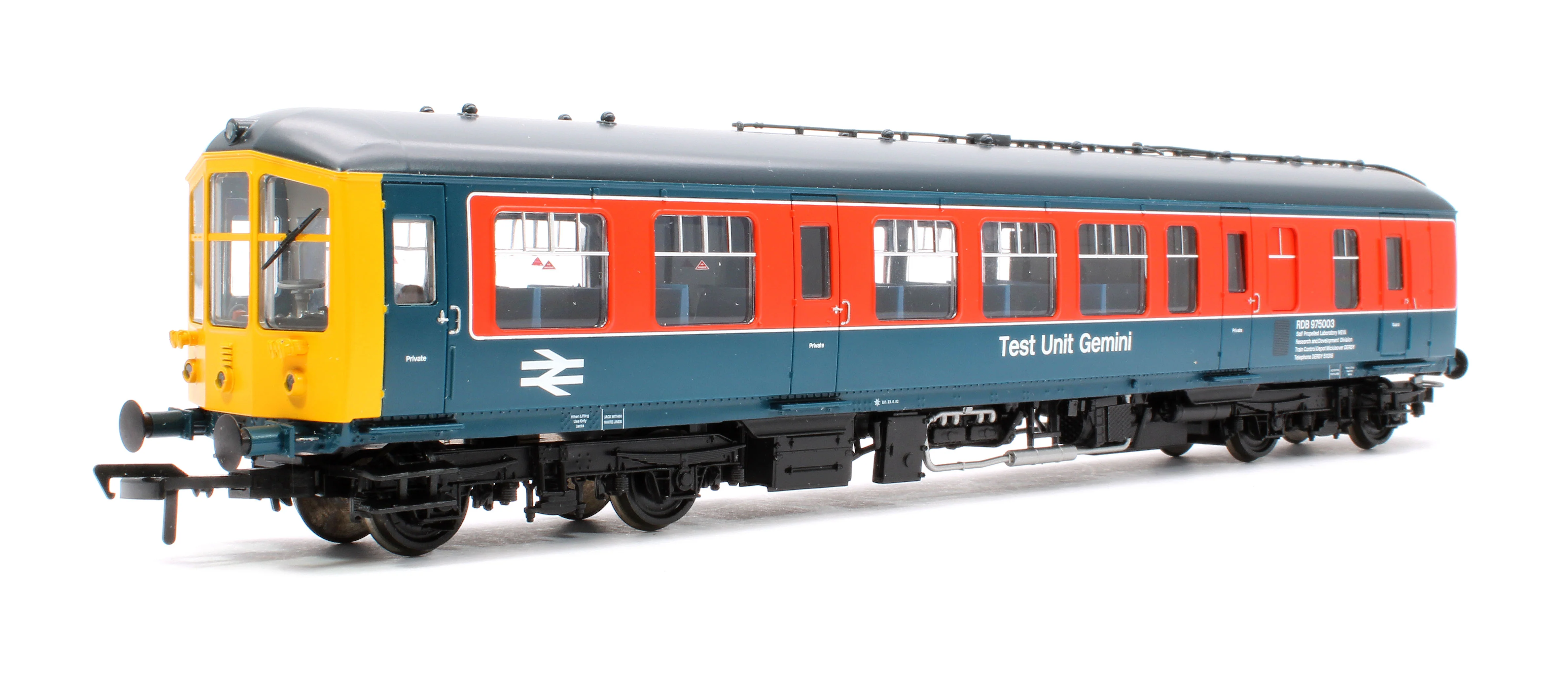 32-515Z Derby Lightweight 2-Car BEMU 'Test Unit Gemini' BR RTC (Original) - Image 4