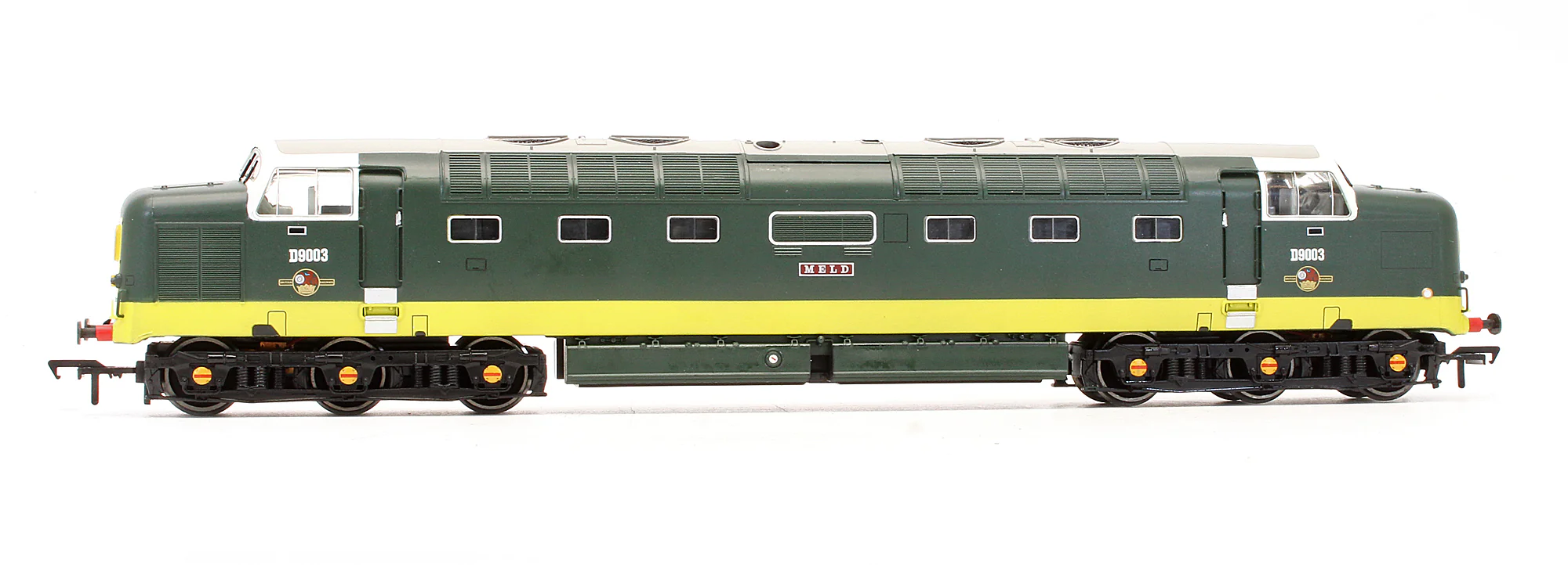 Pre-Owned 32-525UB Class 55 Deltic D9003 'Meld' BR Two Tone Green Diesel Locomotive - Limited Edition - Image 3