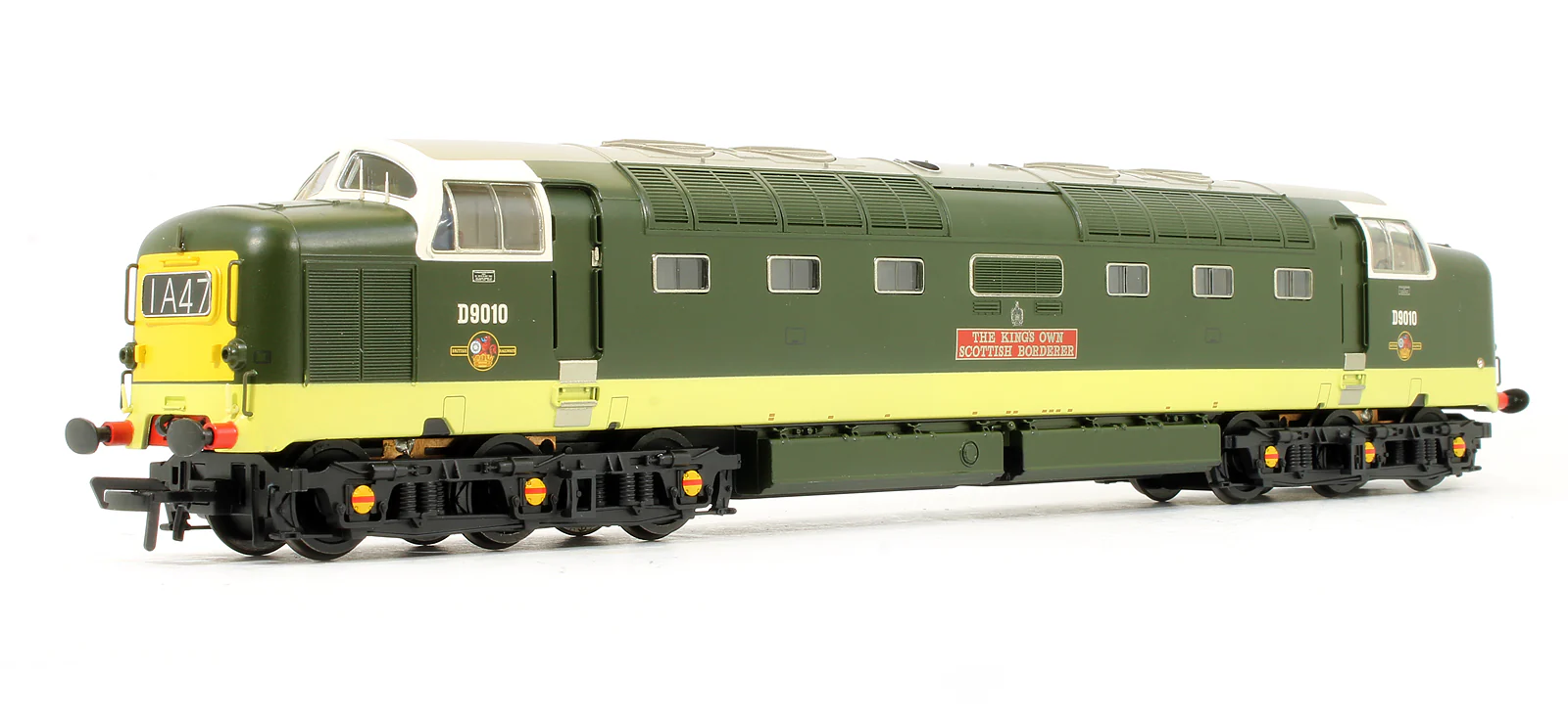 Pre-Owned 32-529C Class 55 D9010 'The King's Own Scottish Borderer' BR Two Tone Green Diesel Locomotive - DCC Fitted