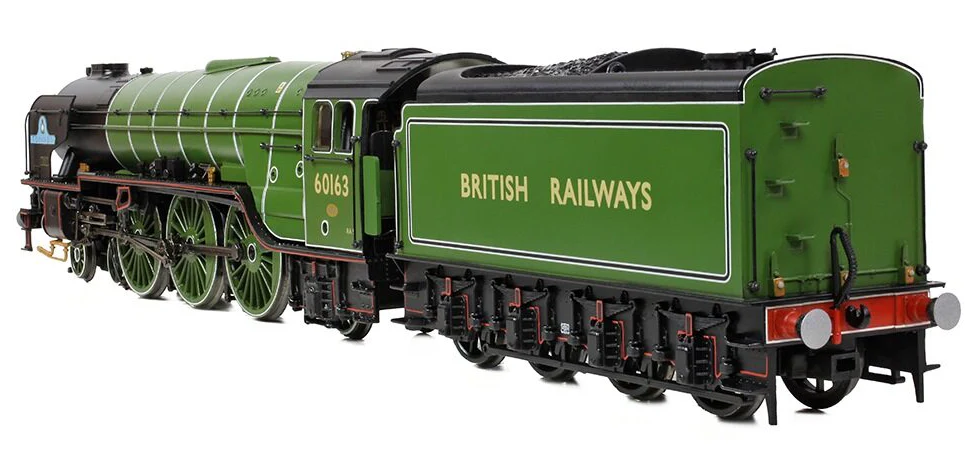 32-550E LNER Peppercorn A1 60163 'Tornado' BR Lined Apple Green (British Railways) Steam Locomotive - Image 2