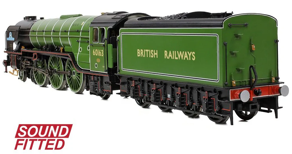 32-550ESF LNER Peppercorn A1 60163 'Tornado' BR Lined Apple Green (British Railways) Steam Locomotive - DCC Sound - Image 2