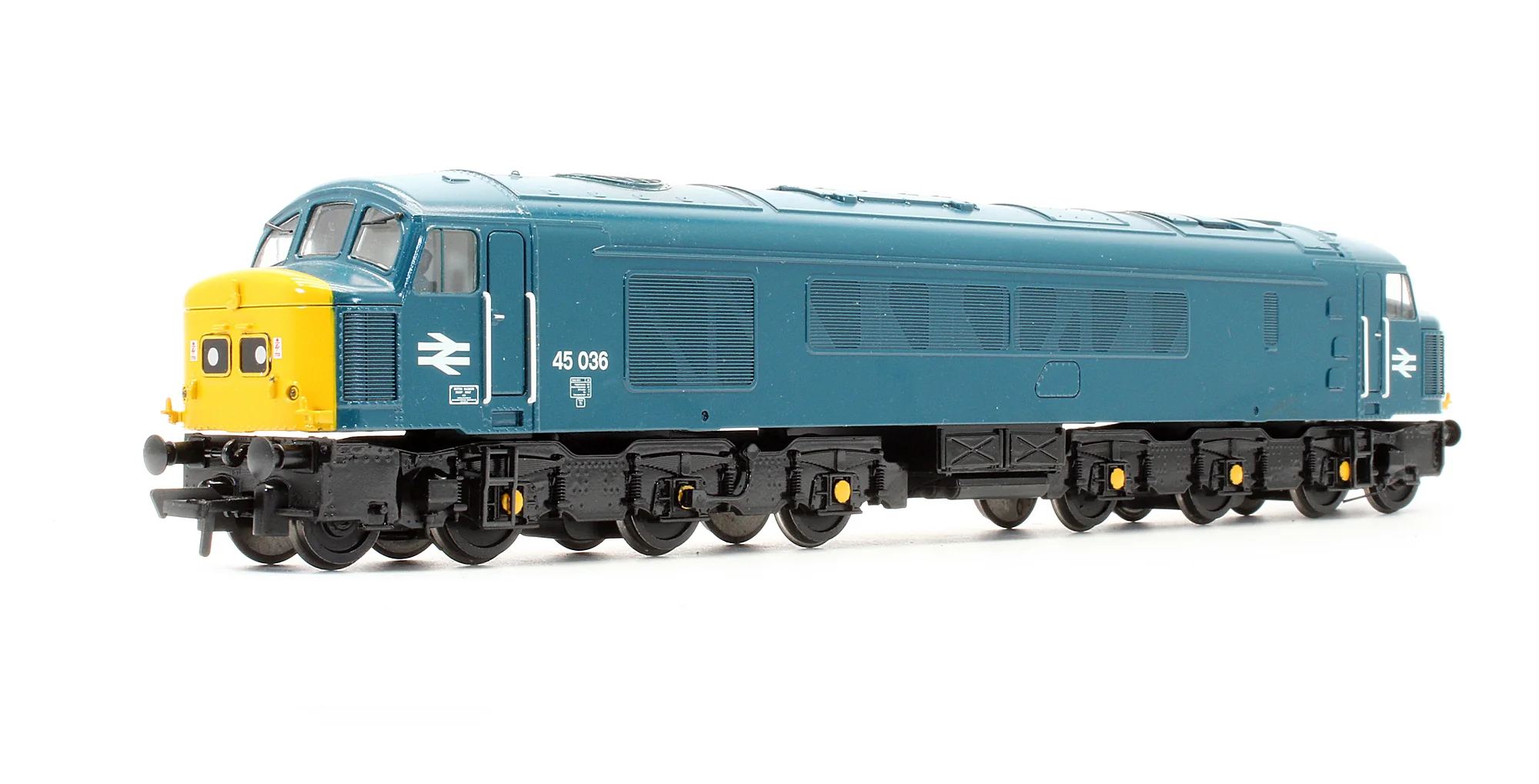 32-680 Pre-Owned Class 45 45036 BR Blue Split Centre Headcode Diesel Locomotive - Gloss Finish