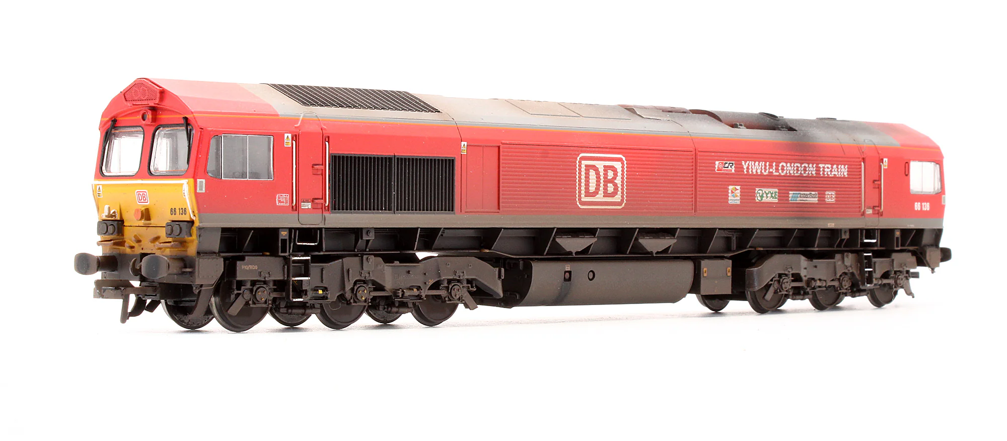 Pre-Owned Class 66136 DB Cargo 'Yiwu-London Train' - Custom Weathered - DCC Sound - Exclusive Edition - Image 2