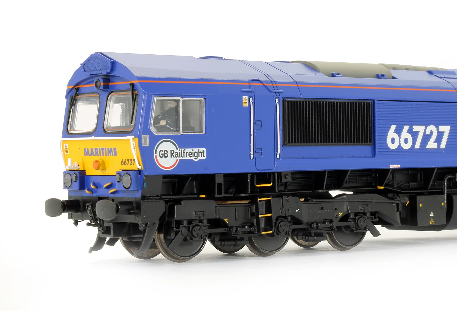 32-979W Pre-Owned Class 66727 'Maritime One' GBRf Maritime Diesel Locomotive (Exclusive Edition) - DCC Sound - Image 3