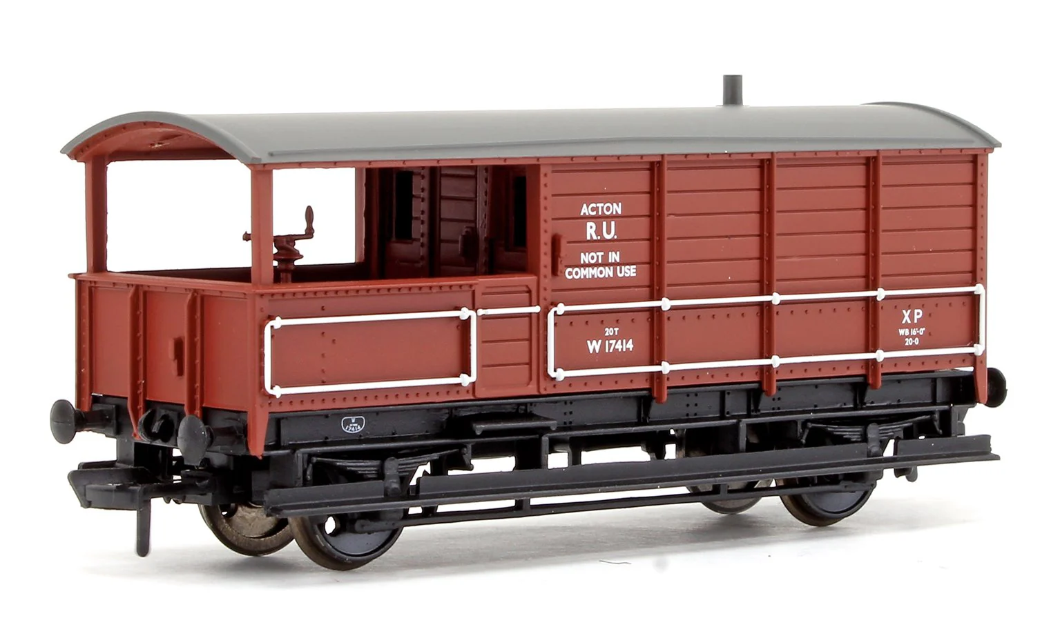 Pre-Owned 33-307A 20 Ton Toad Brake Van BR Bauxite No.17414