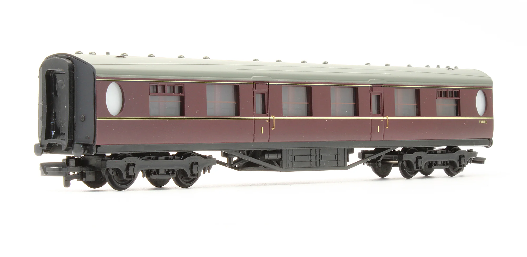 Pre-Owned 34-476-1 63' Thompson 1st Class Corridor Coach BR Maroon 'E 1312 E'