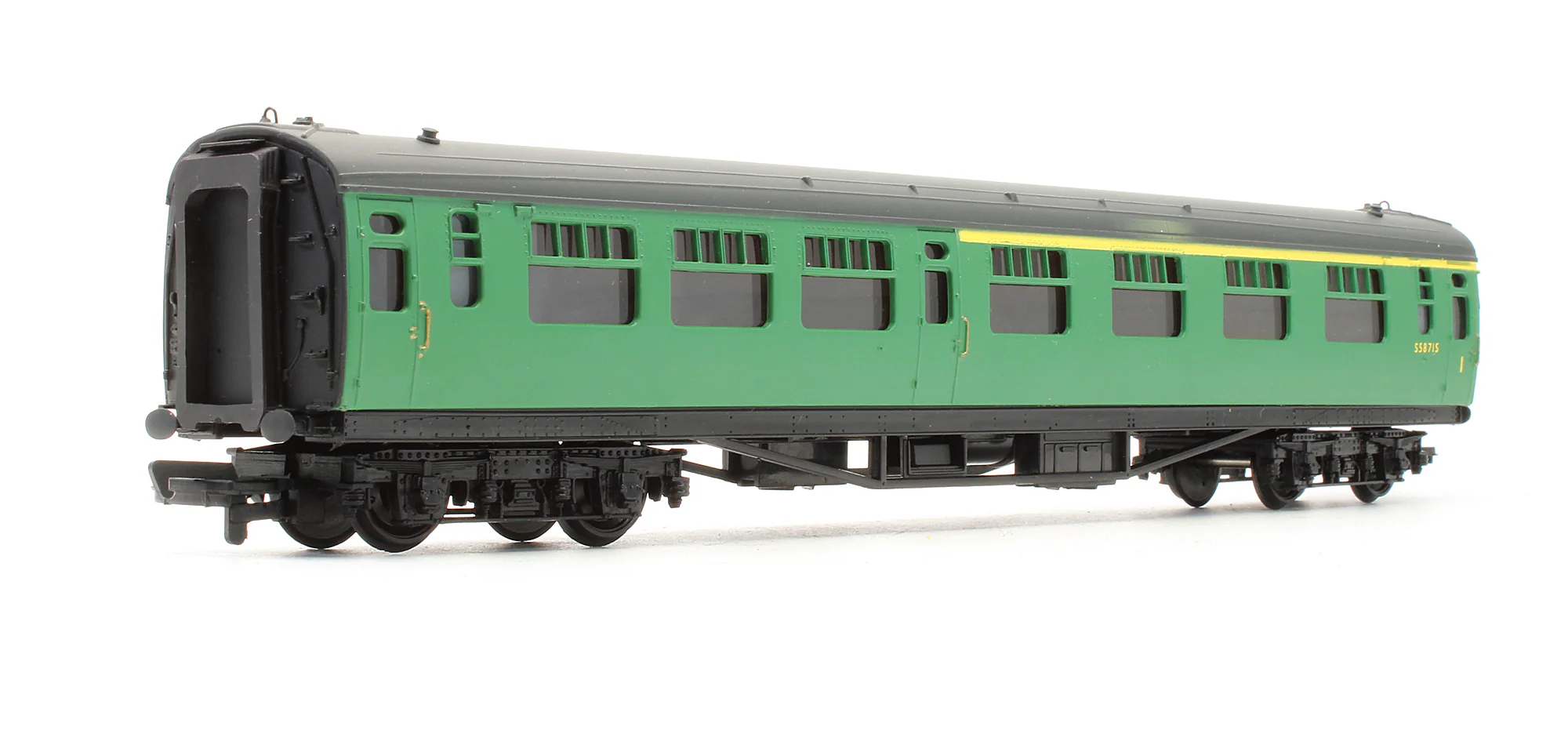 34-550 Pre-Owned BR Malachite Green 63ft Bulleid Corridor Composite Coach 'S5871S' - Image 2