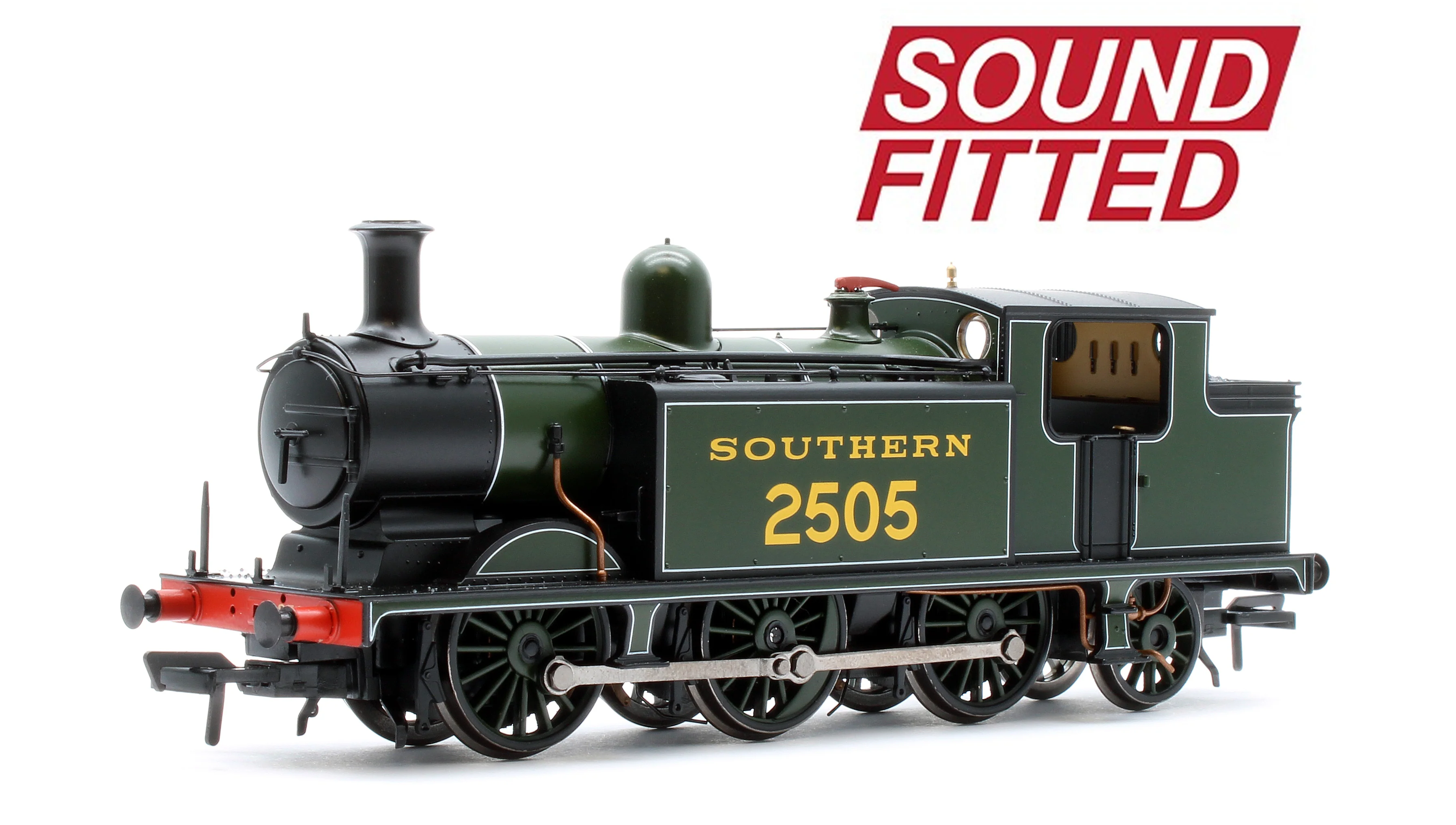 35-076BSF LB&SCR E4 Tank 2505 SR Maunsell Green Steam Locomotive - DCC Sound