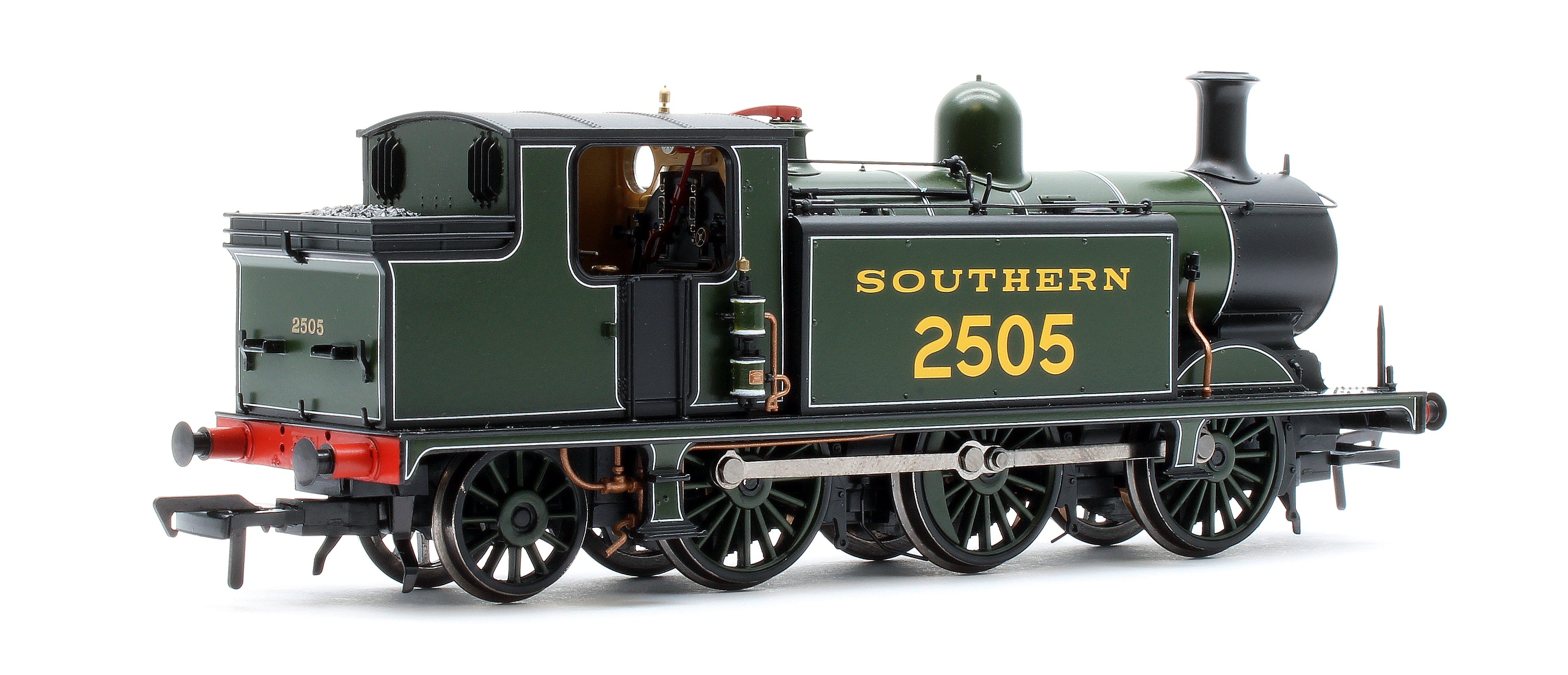 35-076BSF LB&SCR E4 Tank 2505 SR Maunsell Green Steam Locomotive - DCC Sound - Image 3