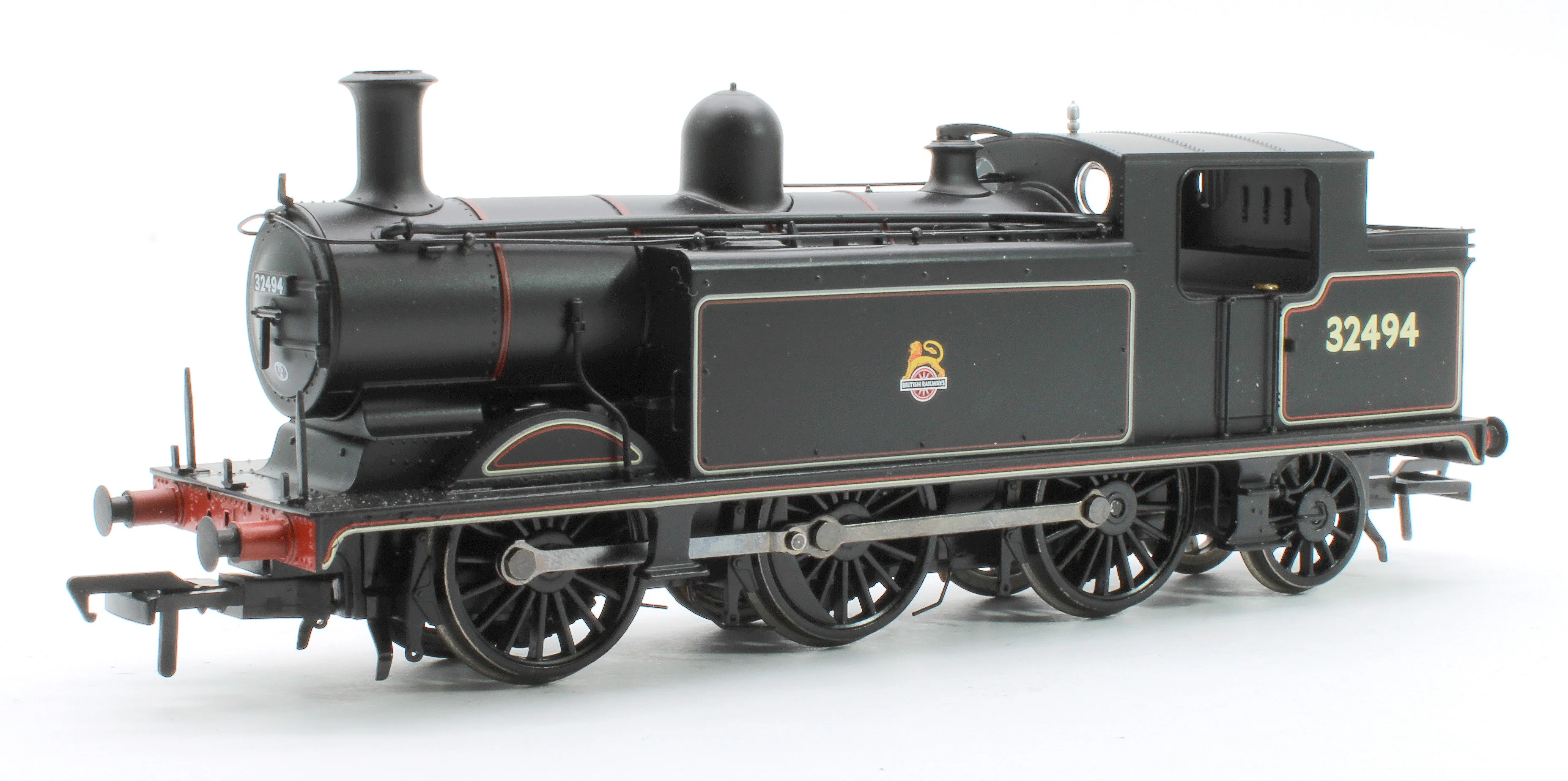 Pre-Owned 35-079 Class E4 32494 BR Lined Black Early Emblem Steam Locomotive