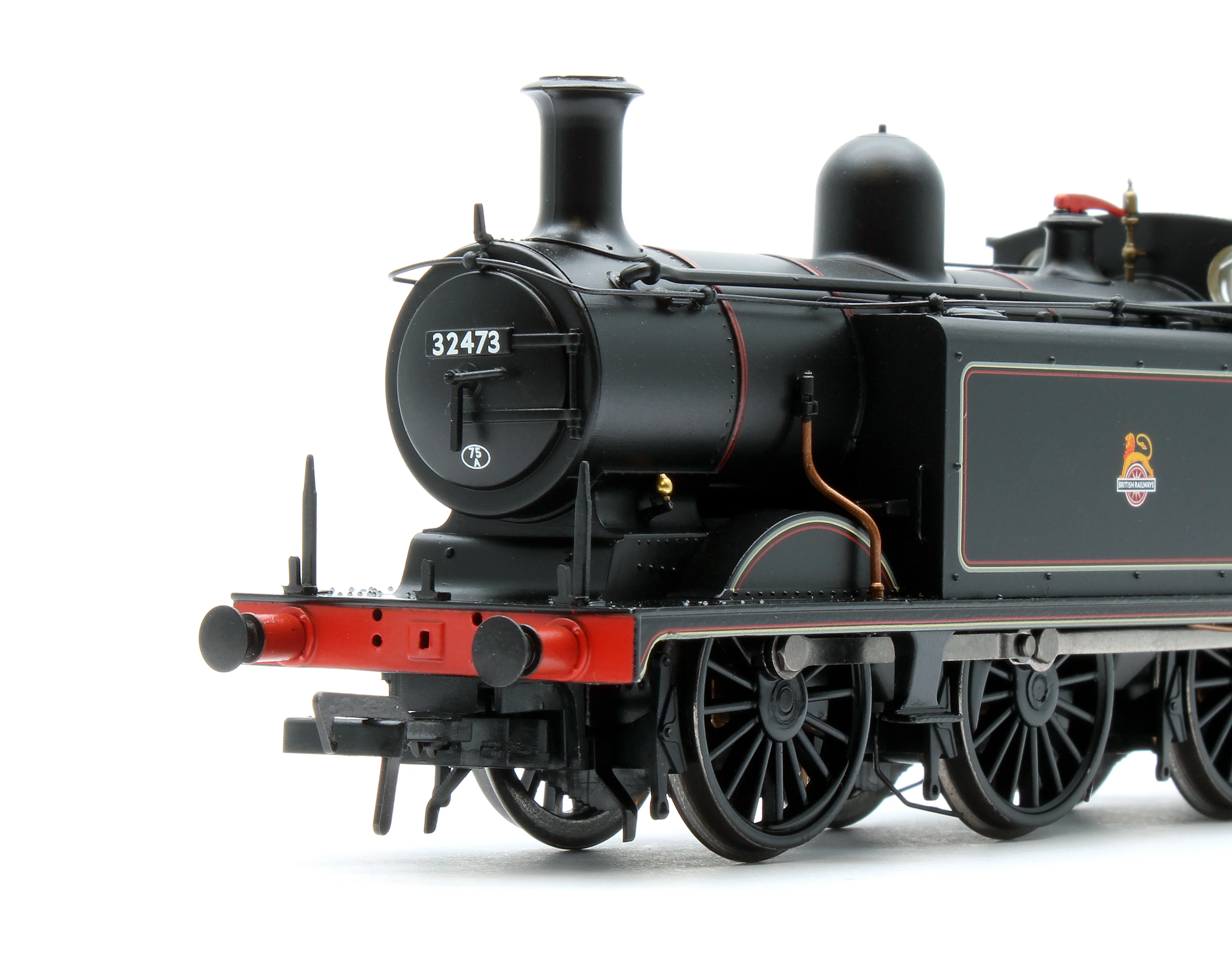 35-079A LB&SCR E4 Tank 32473 BR Lined Black (Early Emblem) Steam Locomotive - Image 7